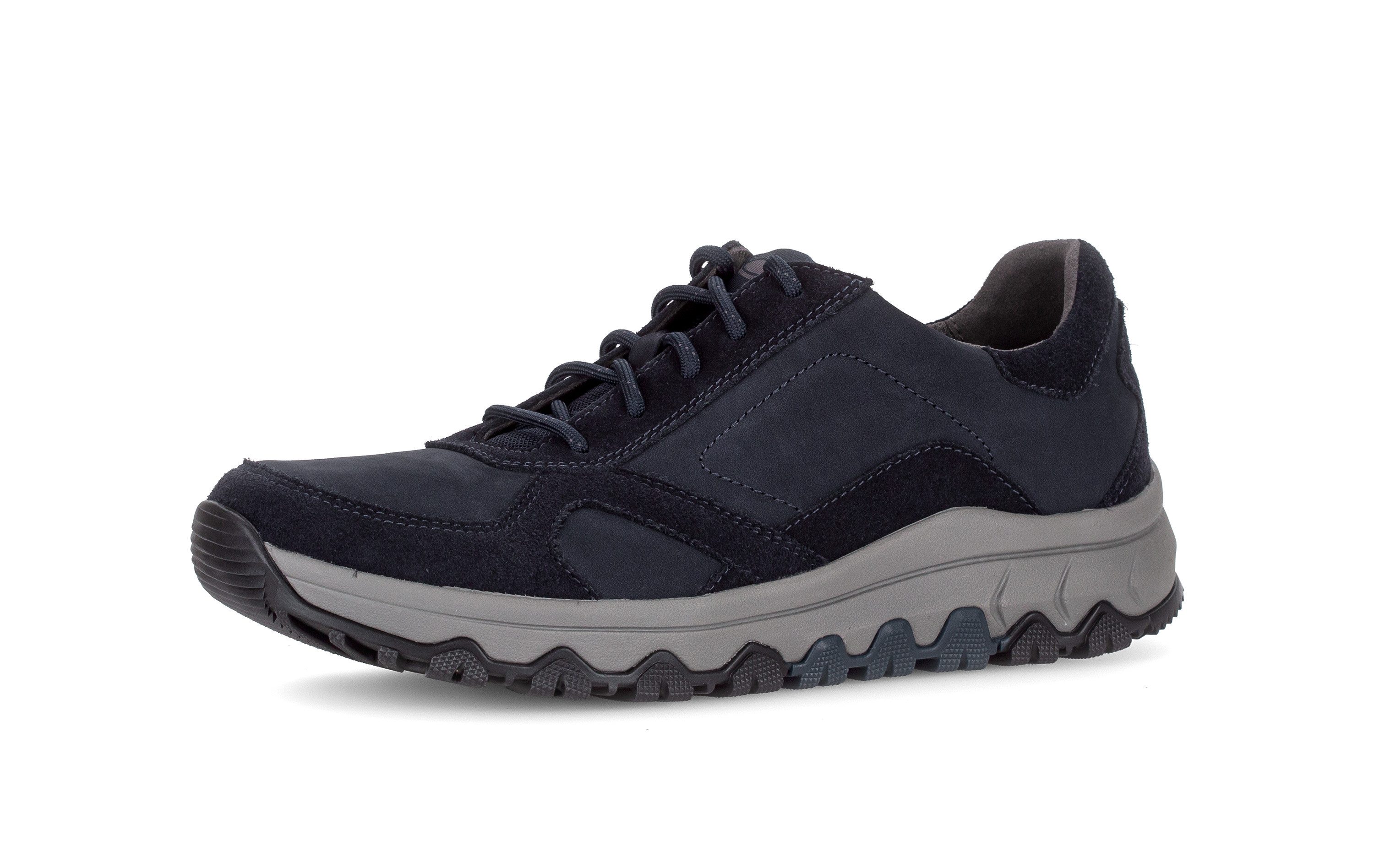 Gabor Sneaker Halbschuh, Schnürer, Kontrastbesatz, in Weite G (weit)