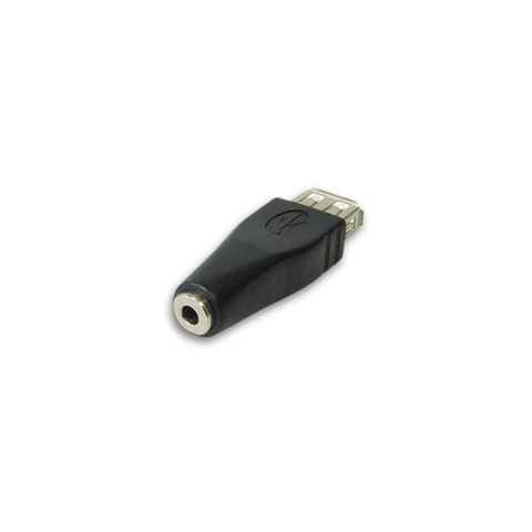 GOOD CONNECTIONS USB/Klinke Adapter, USB Buchse A auf 3,5mm Klinke Buchse, Good Connect Audio-Adapter