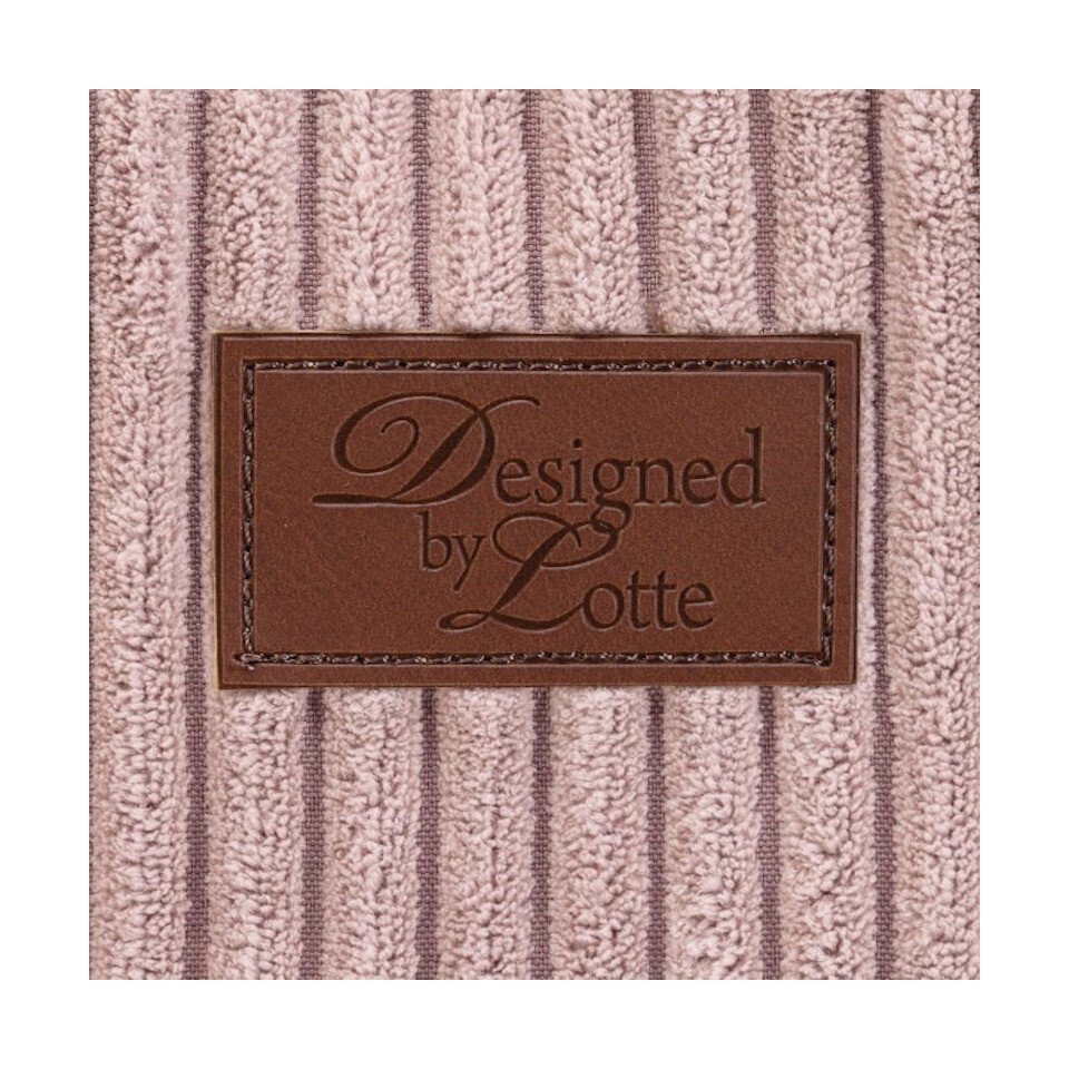 Designed By Lotte Tierbett Katzen Korb Ribbed pink