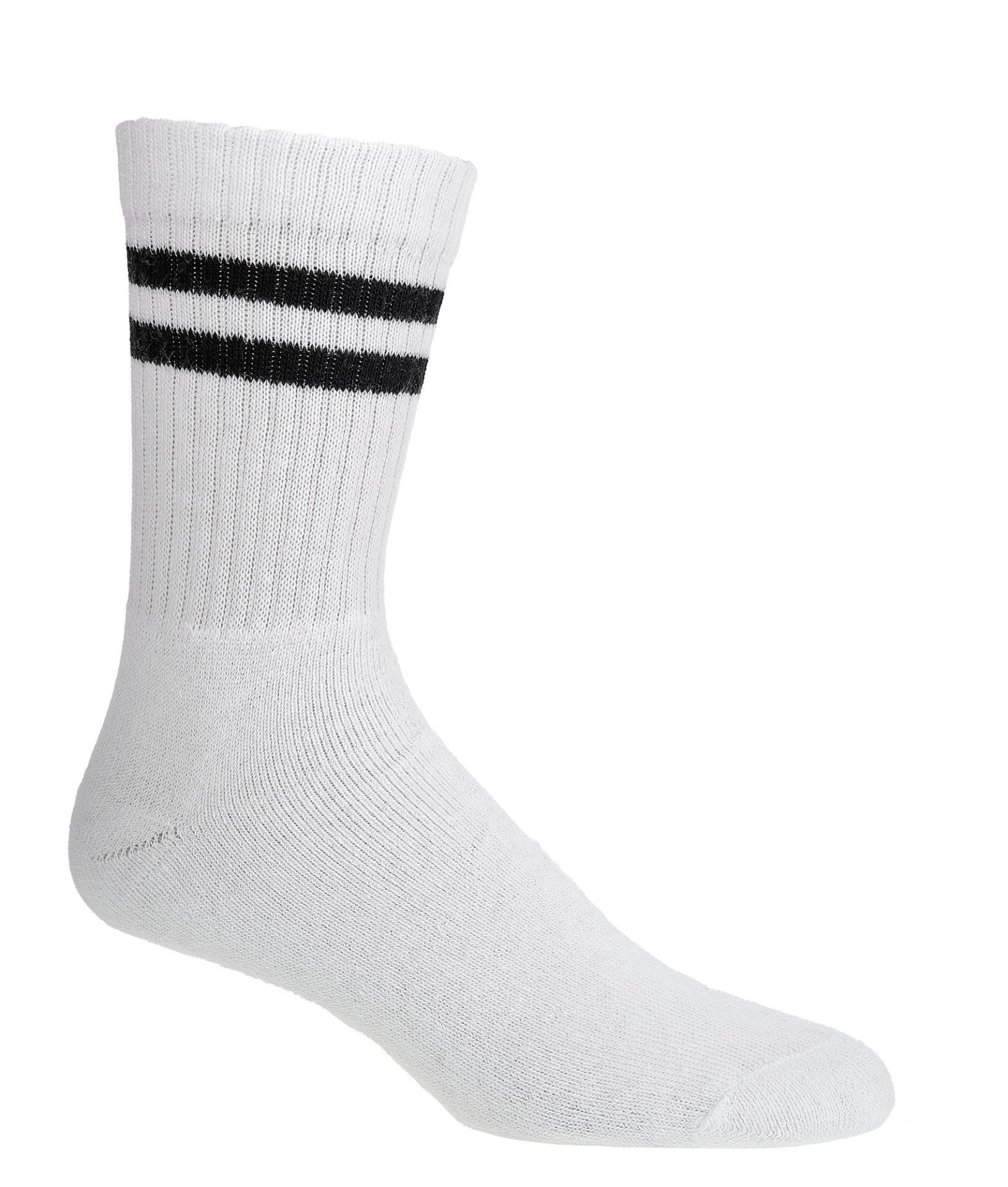 Sportsocken 6 Paar Unisex Sportsocken Crew Socks für Damen & Herren Vollfrotteefuß