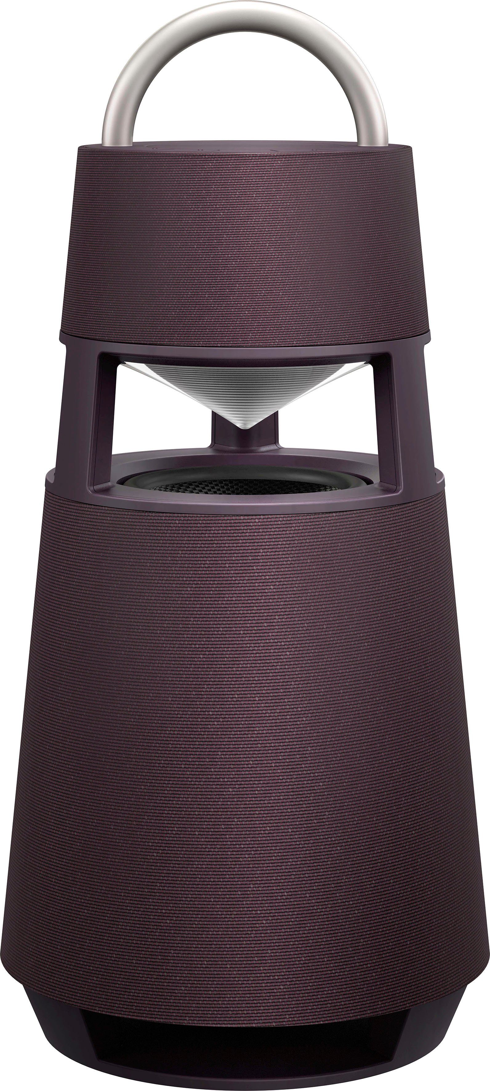 LG XBOOM 360 RP4 1.0 Bluetooth-Speaker (120 W) bordeaux