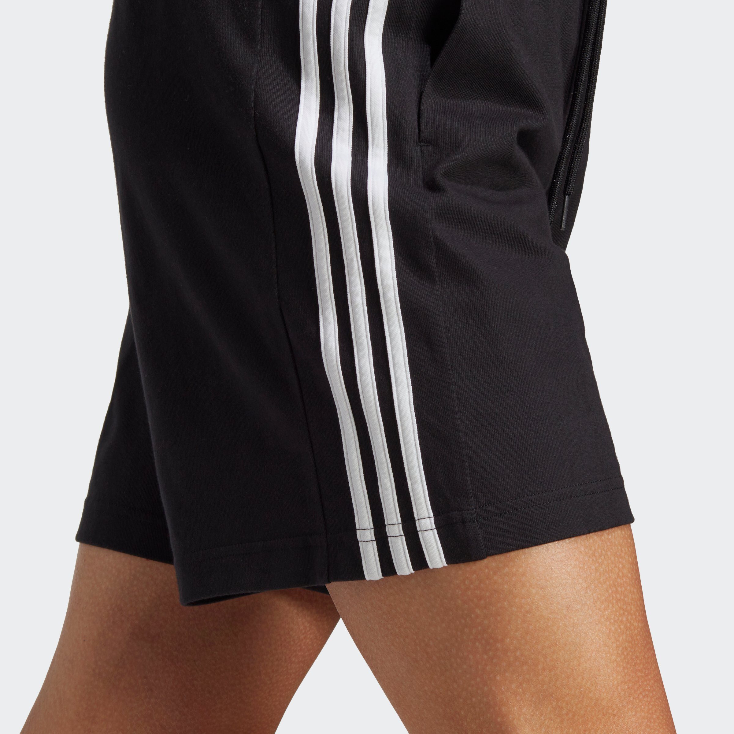 (1-tlg) 3S 7 M adidas SJ Shorts SHO / Sportswear White Black