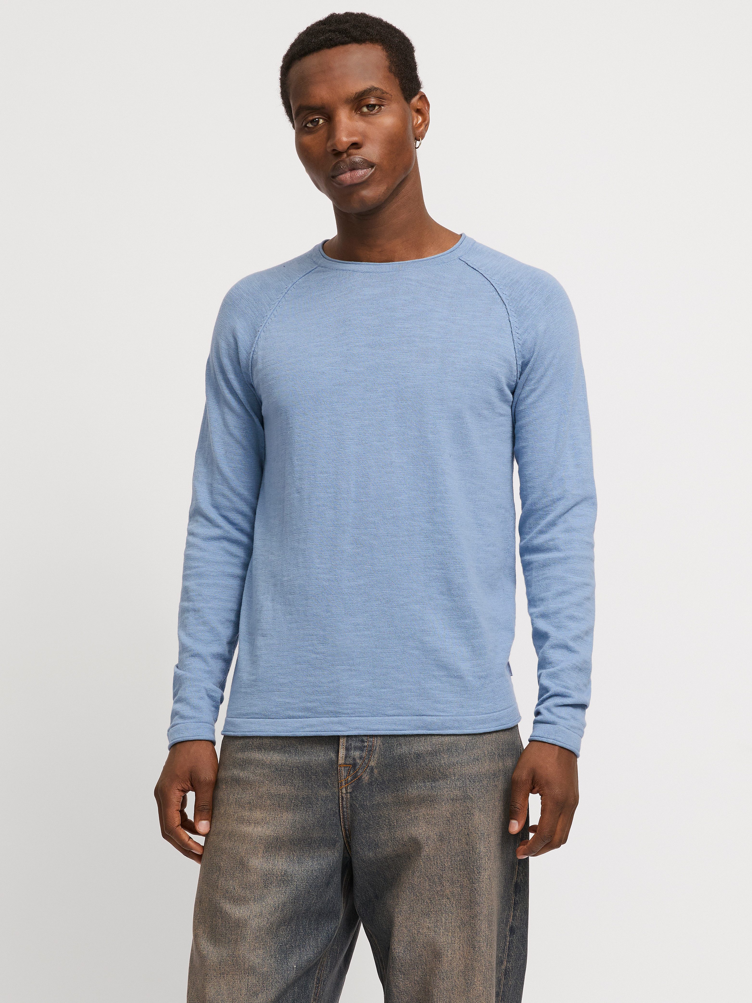 Jack & Jones Rundhalspullover JJEBREEZE KNIT günstig online kaufen