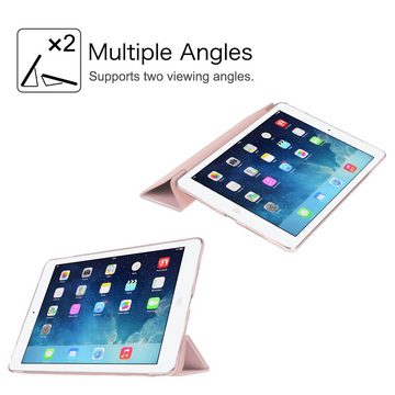 Fintie Tablet-Hülle für iPad Air 2 (2014 Modell) / iPad Air (2013 Modell), Ultradünne Superleicht Hülle mit Transparenter Rückseite Abdeckung