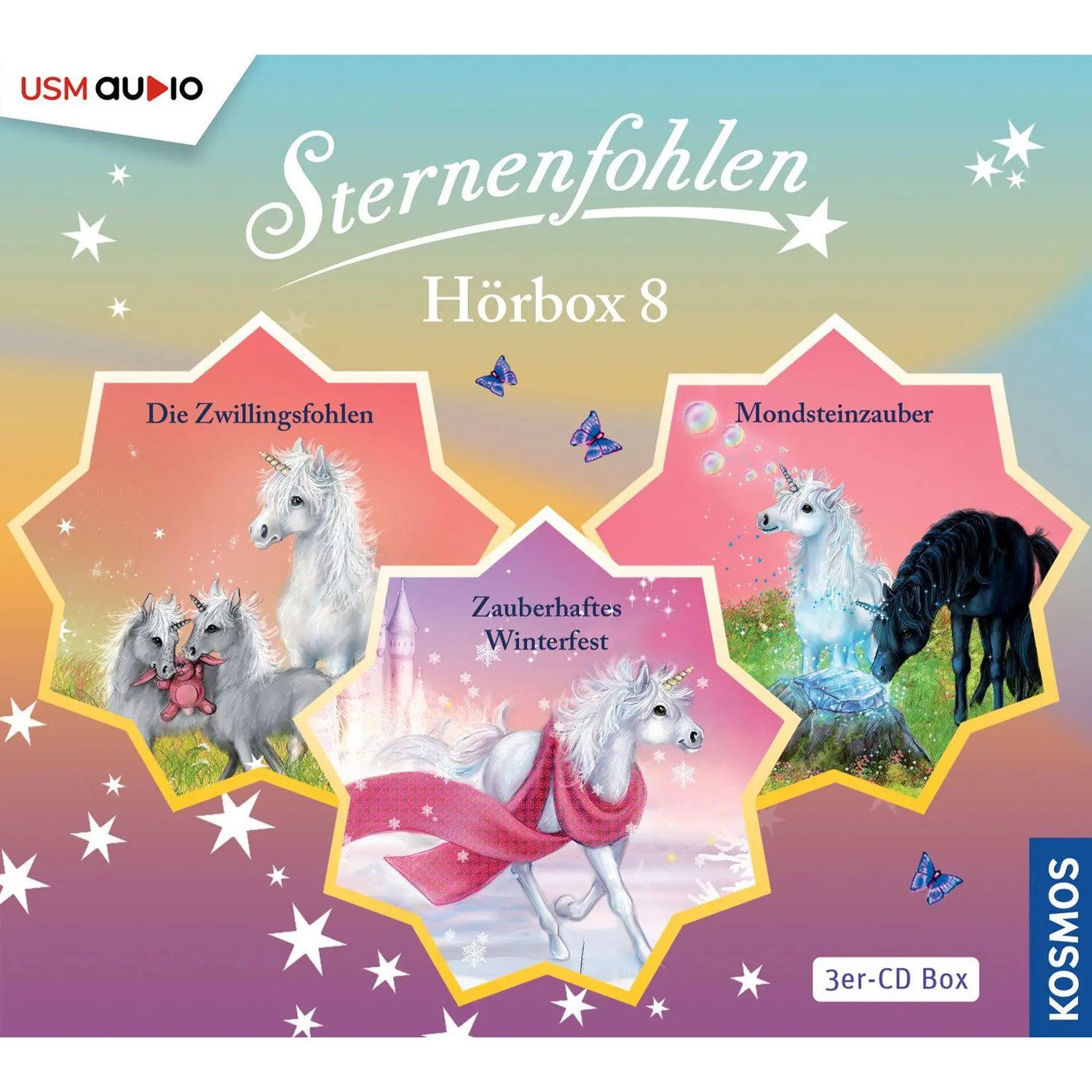 United Soft Media Hörspiel Die große Sternenfohlen Hörbox Folgen 22-24 (3 Audio CDs)