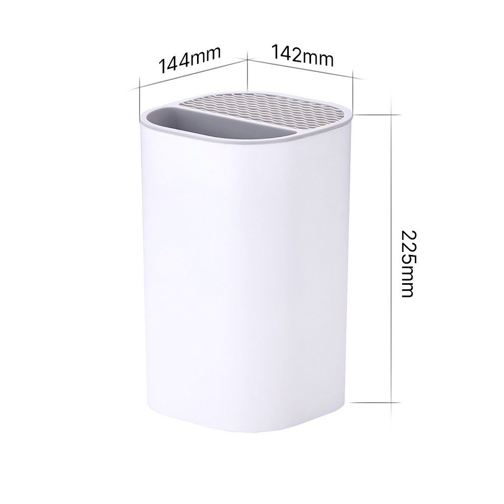 NEOFLAM® Messerblock Blanc Universal Messerblock Antibakteriell (1tlg)