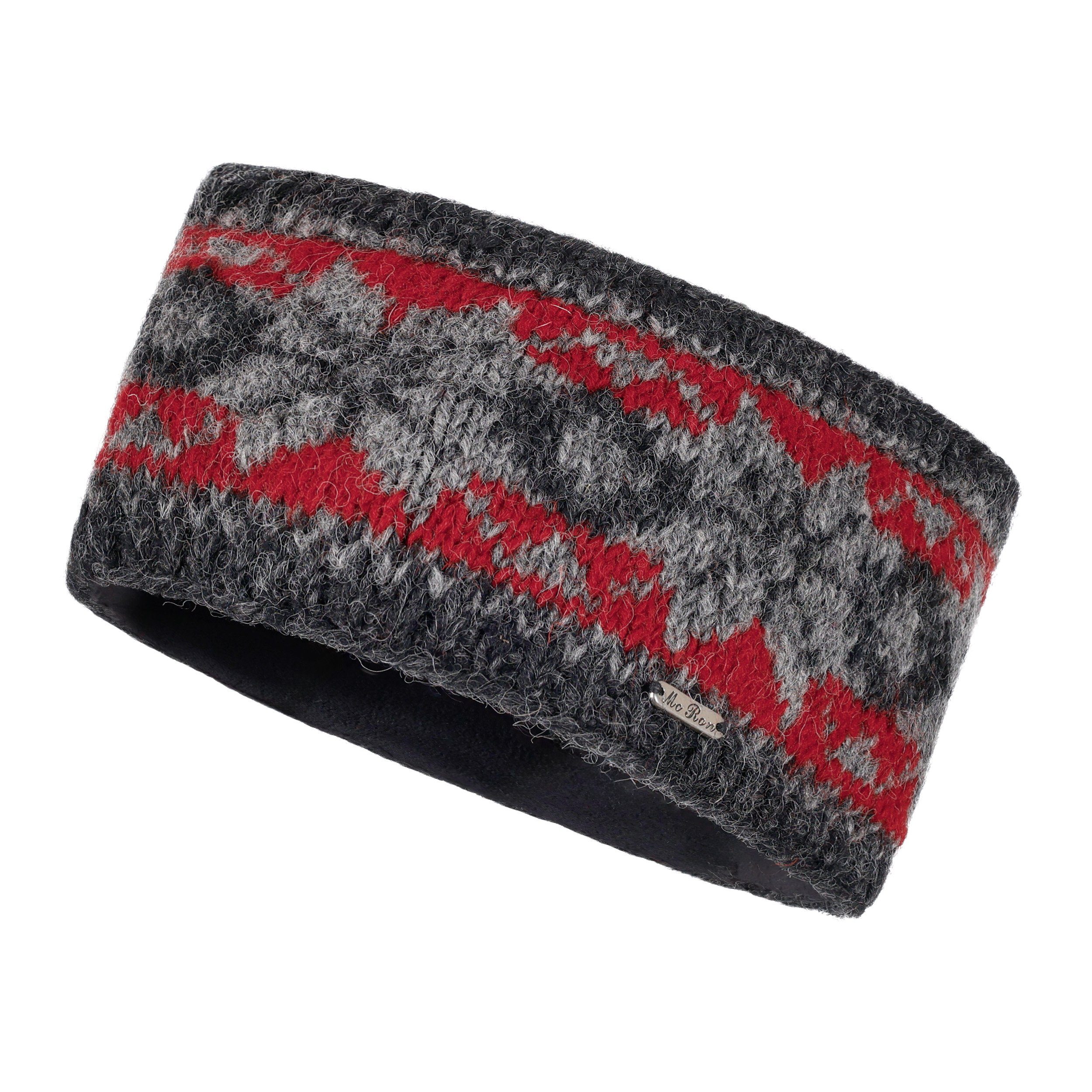 McRon Stirnband Modell Jack gefüttert mit Fleece, hoher Schurwollanteil günstig online kaufen