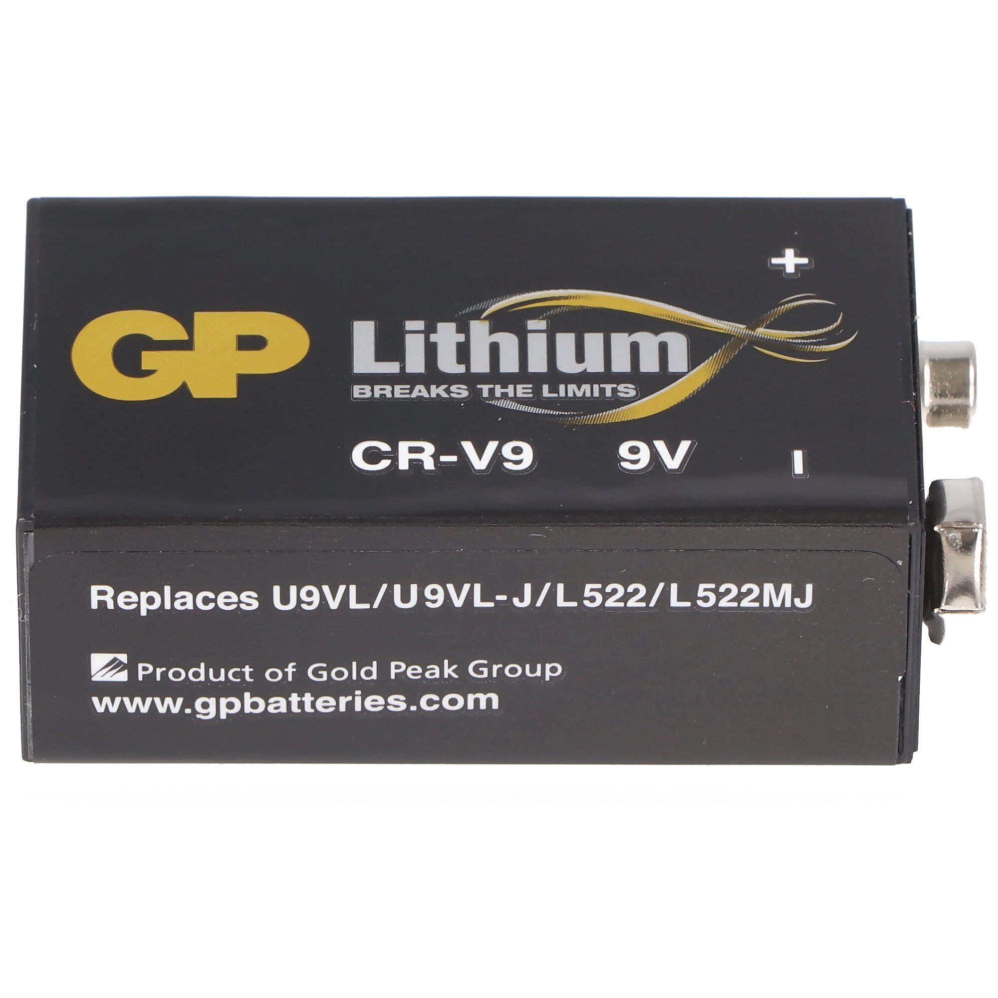 9V Batterie Batteries (9,0 Stück 1 Lithium GP V) Batterie, GP