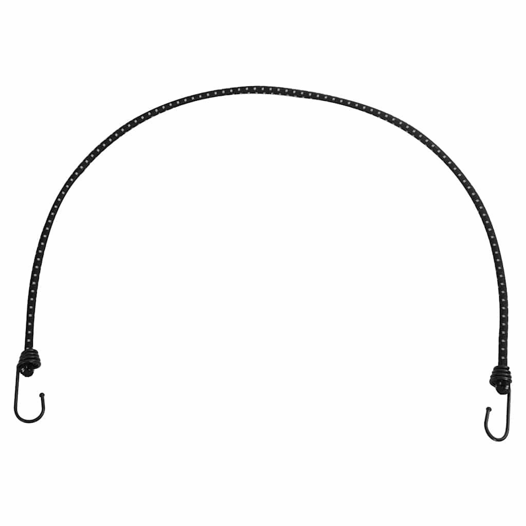 vidaXL LED-Sicherheitsband Gummiseile Reflektierend mit Haken 50 Stk. 100 cm, (50 St)