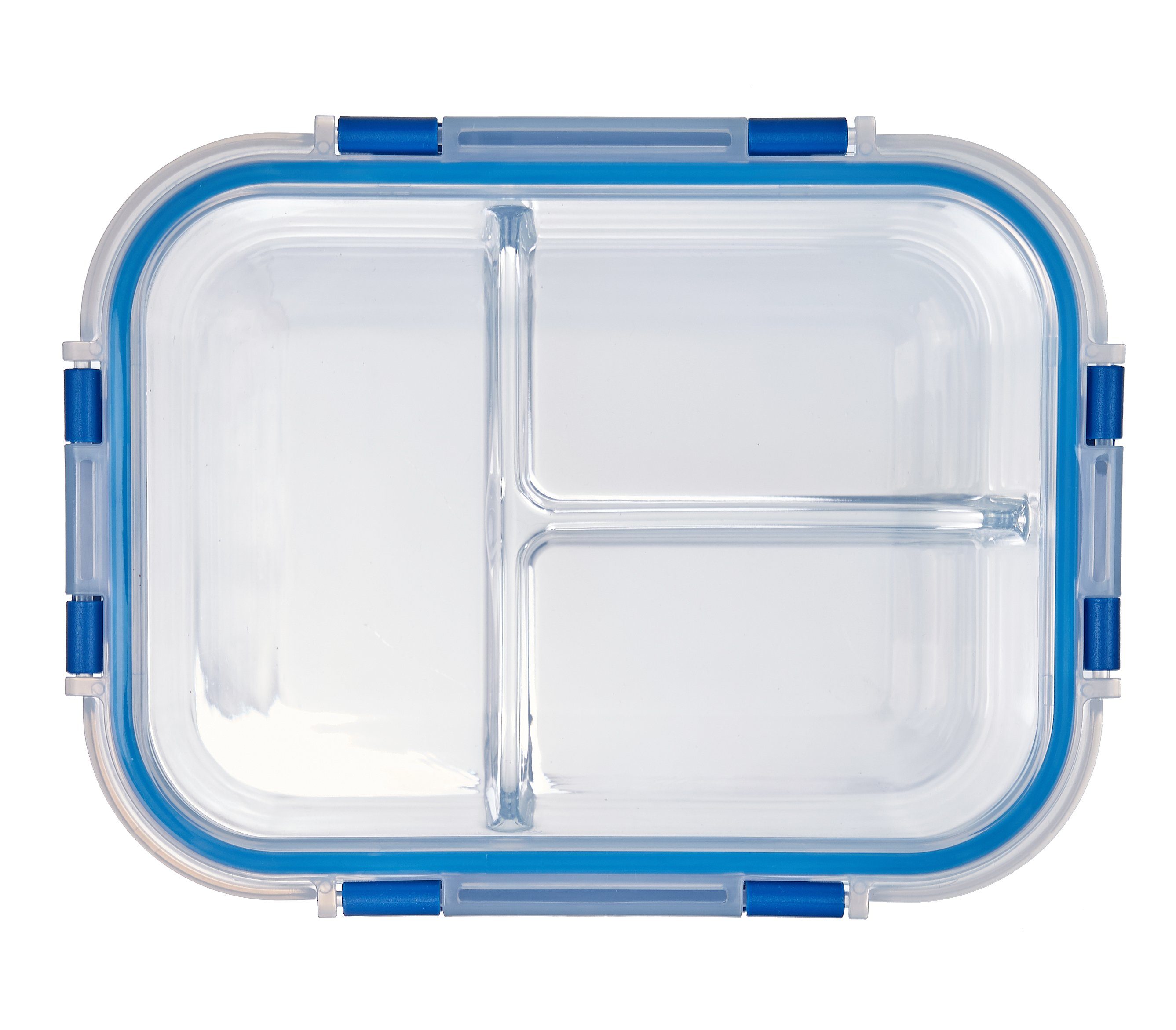 Goldhofer Vorratsglas Glasbehälter mit Deckel luftdicht & BPA-frei ideal als Meal Prep Boxen, (Spar-Set, 1-tlg., verschiedene Setgrößen), Hitzebeständig ohne Deckel, Backen ohne Deckel