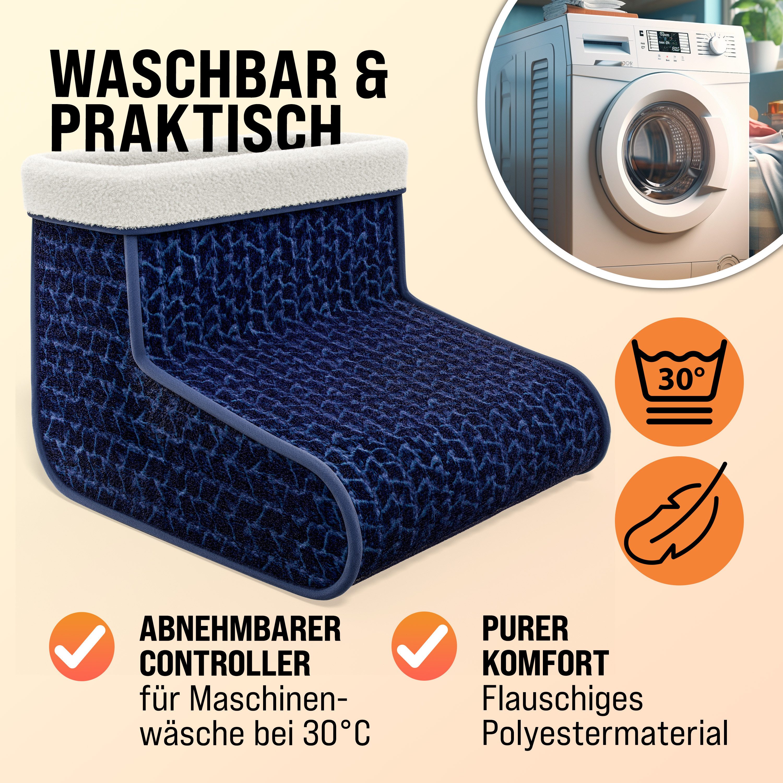 monzana Elektrofußwärmer Elektrofußwärmer, 1-tlg.