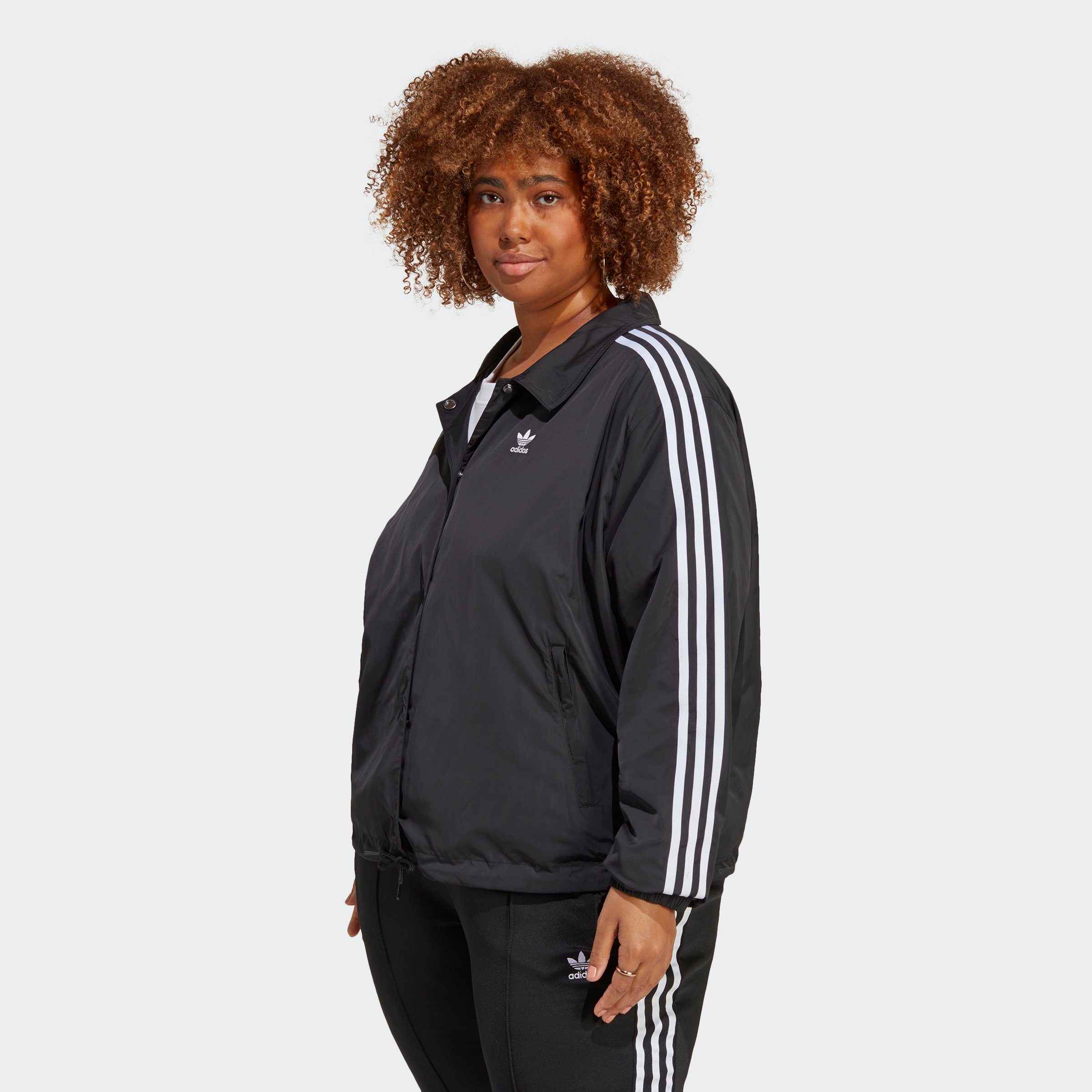 adidas Originals Outdoorjacke ADICOLOR CLASSICS 3STREIFEN COACH Black