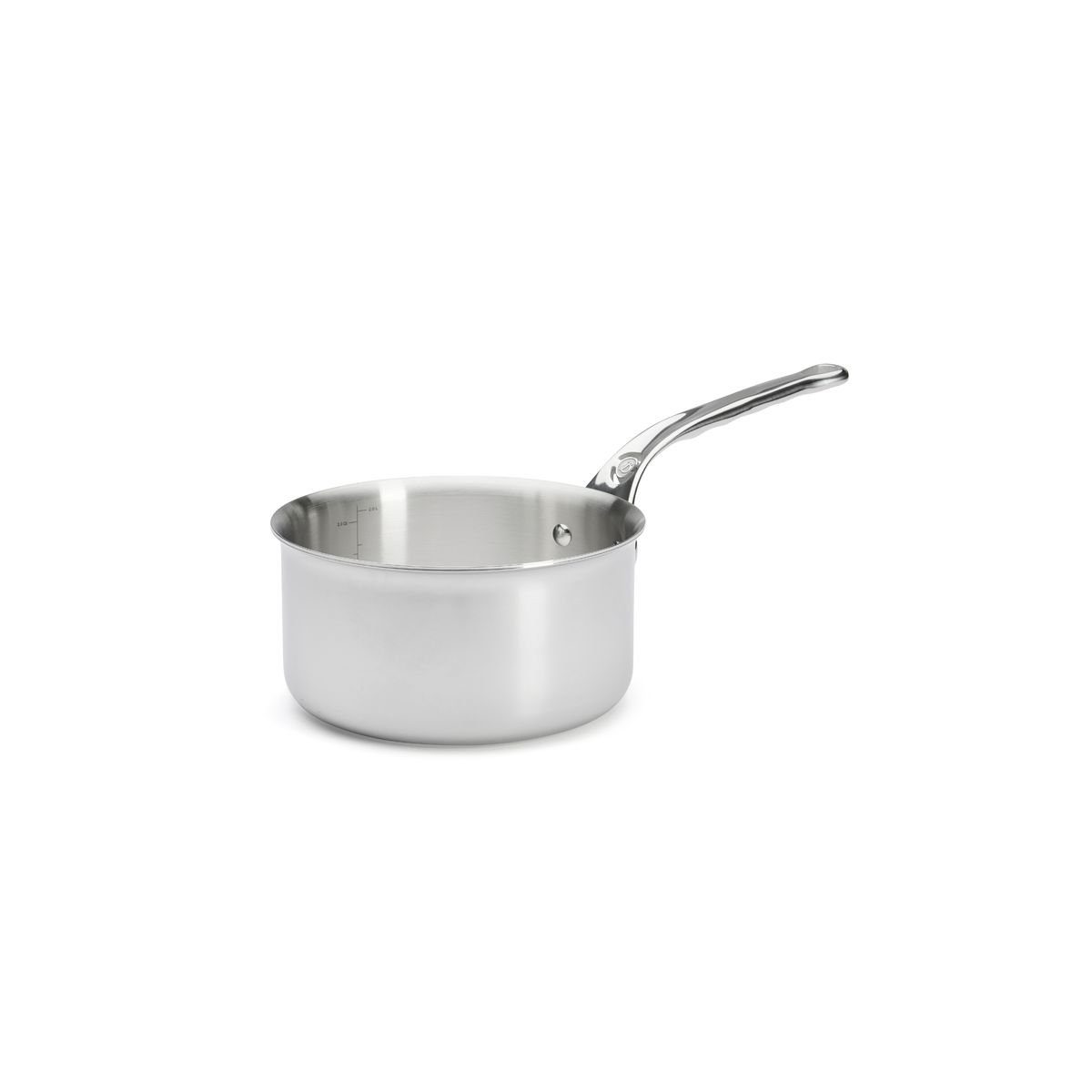 de Buyer Kasserolle Affinity, Stiel 18 cm / 2,5 L - Edelstahl-Mehrschichtmaterial