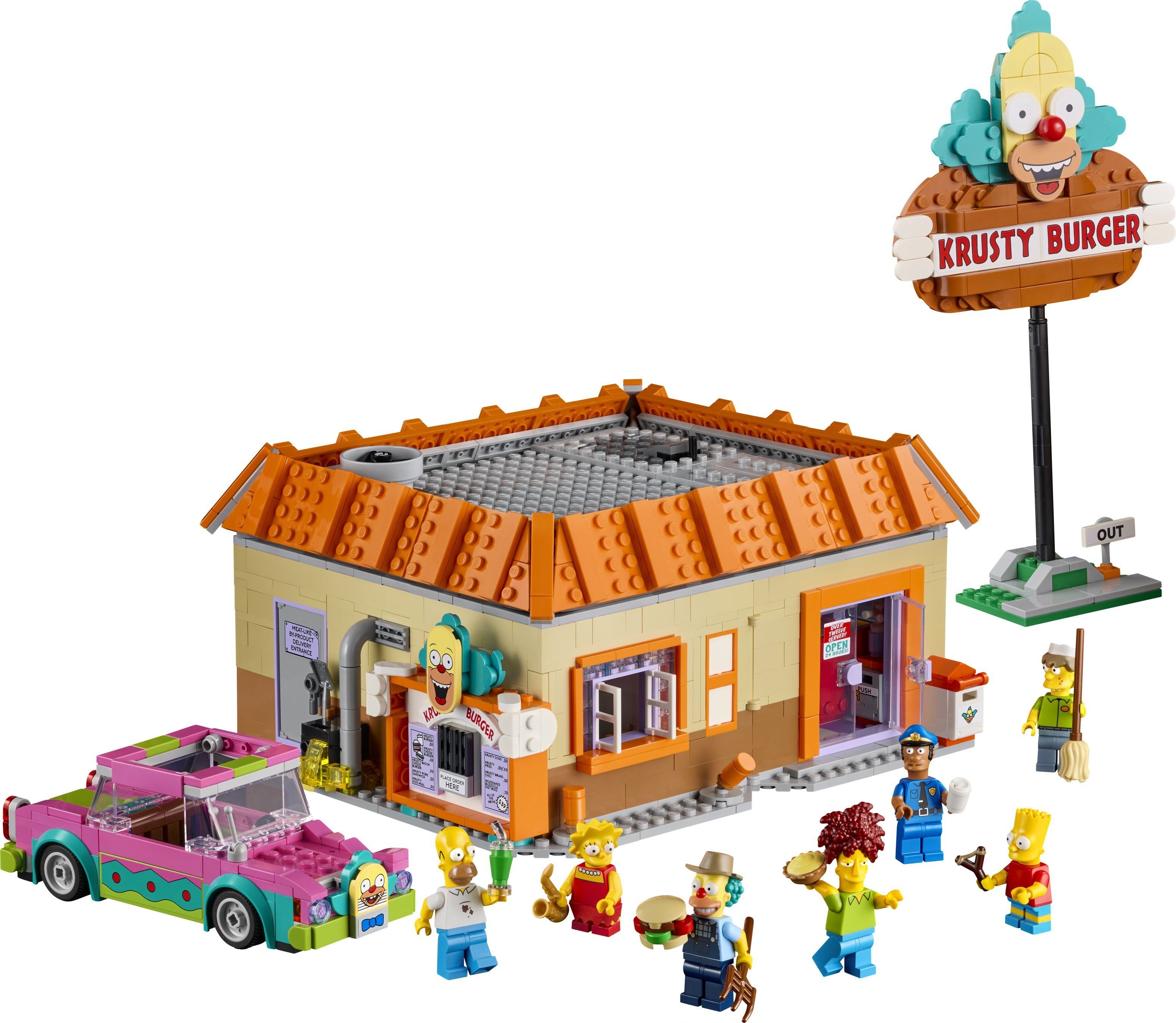 LEGO® Icons 10352 The Simpsons™: Krusty Burger Konstruktionsspielsteine günstig online kaufen
