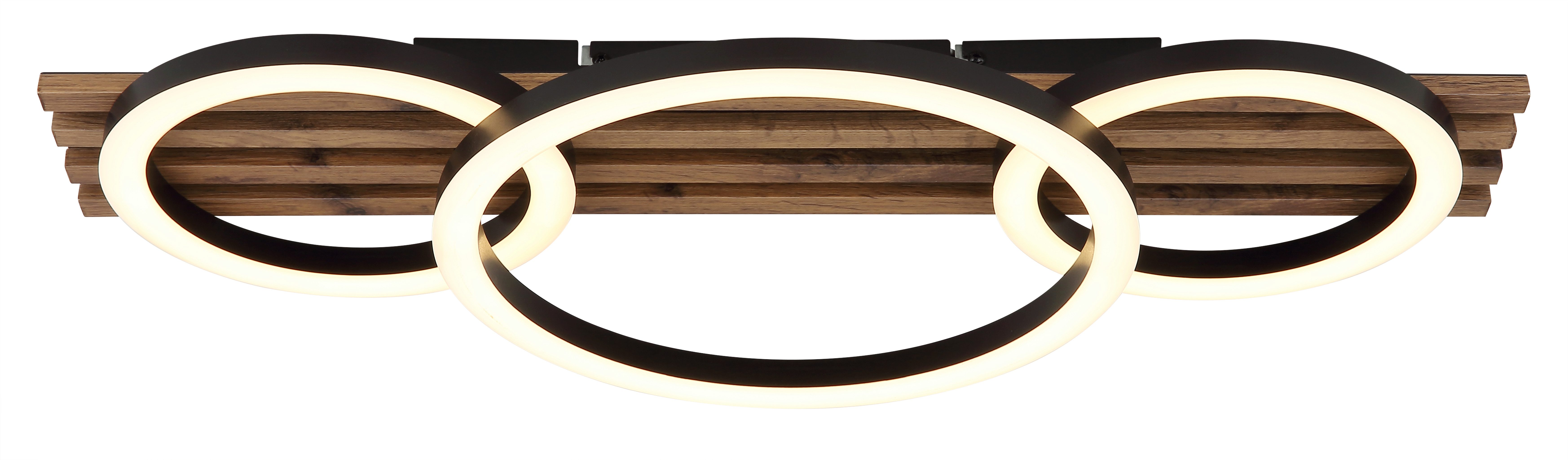 GLOBO LIGHTING Deckenleuchte TISHA, LED fest integriert, Warmweiß, Deckenlampe Wohnzimmer-Leuchte Schlafzimmer-Leuchte Flur Küche