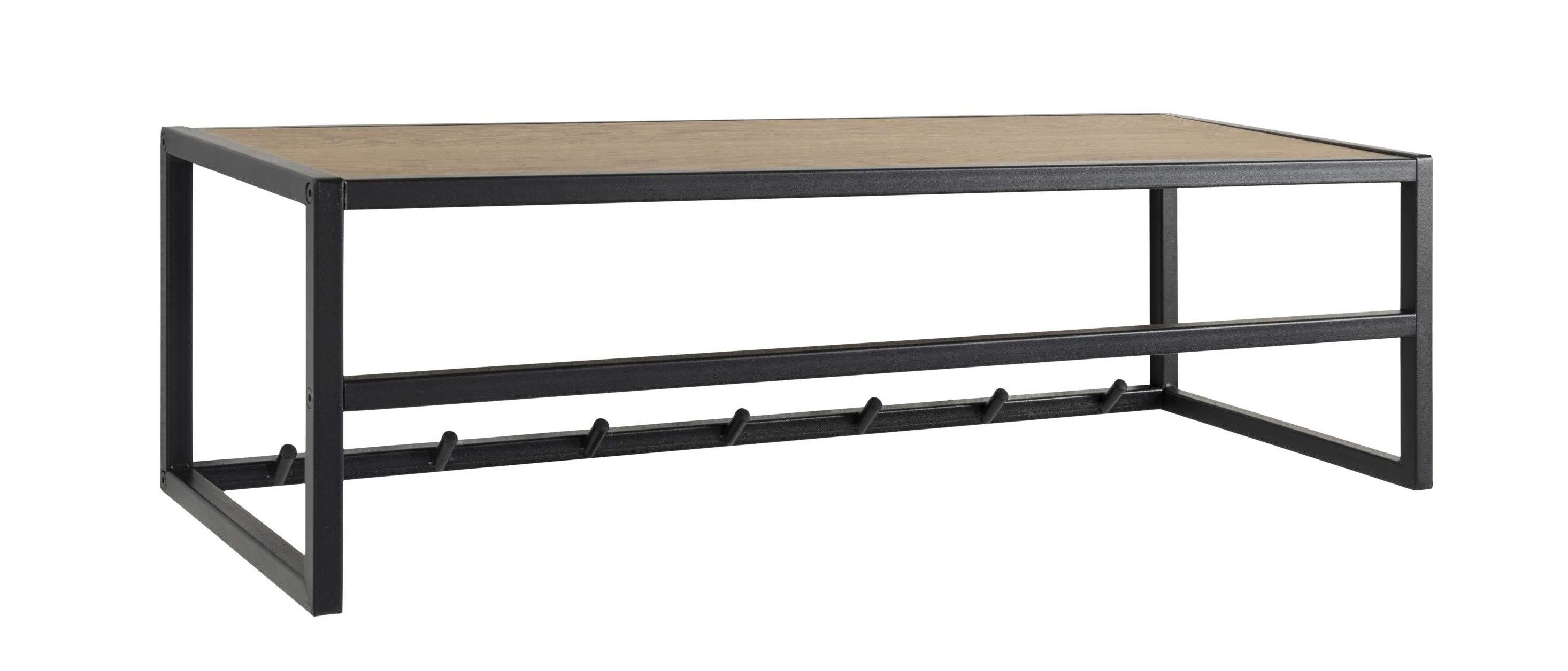 99rooms Garderobenpaneel Sifo (Paneel, Garderobenpaneel), Modern Design, viel Platz, Gestell: pulverbeschichtet Stahl