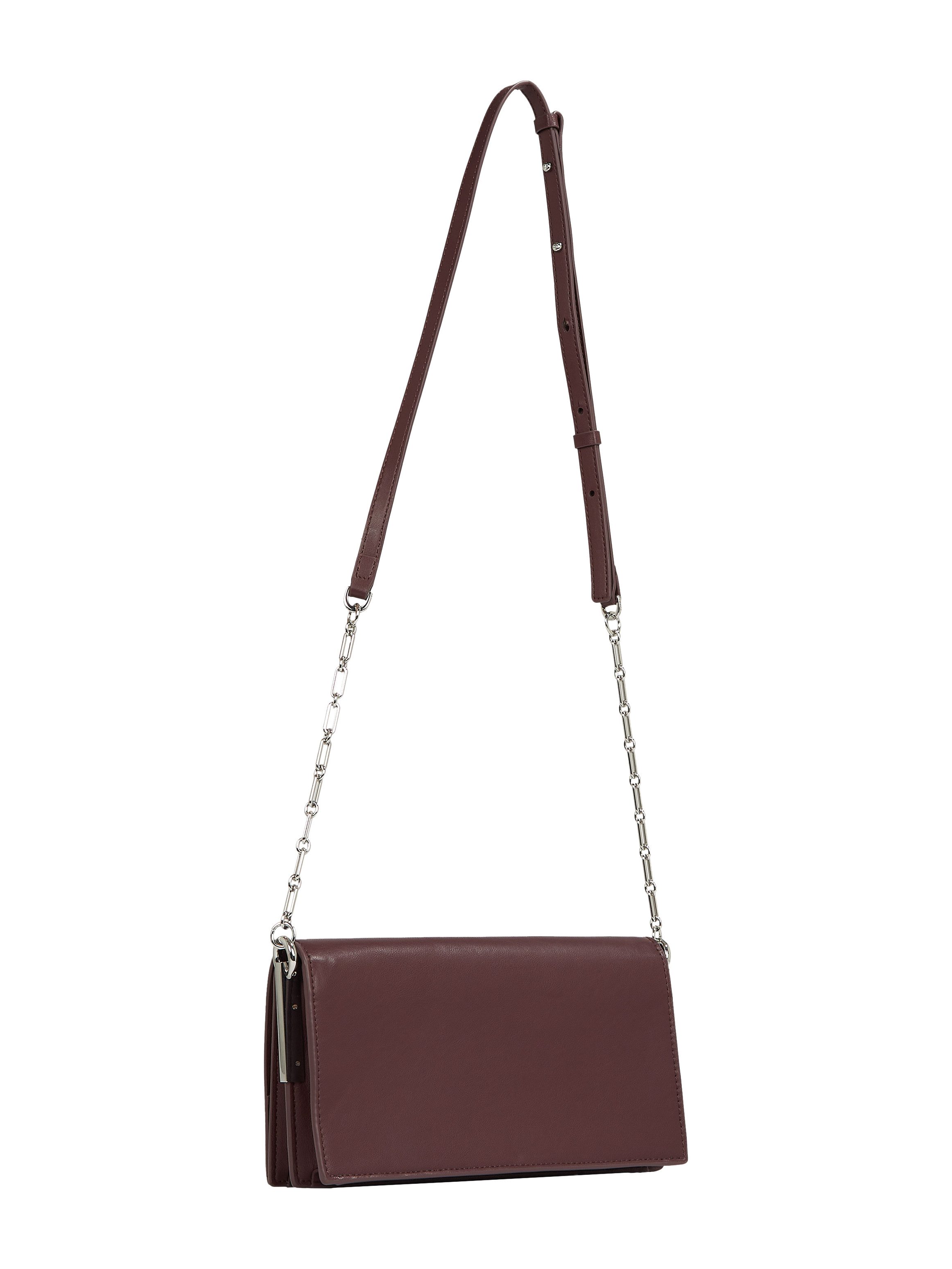 Calvin Klein Schultertasche CK CONVERTIBLE MINI BAG, Abendtasche, kleine Umhängetasche, Gliederkette Schulterriemen