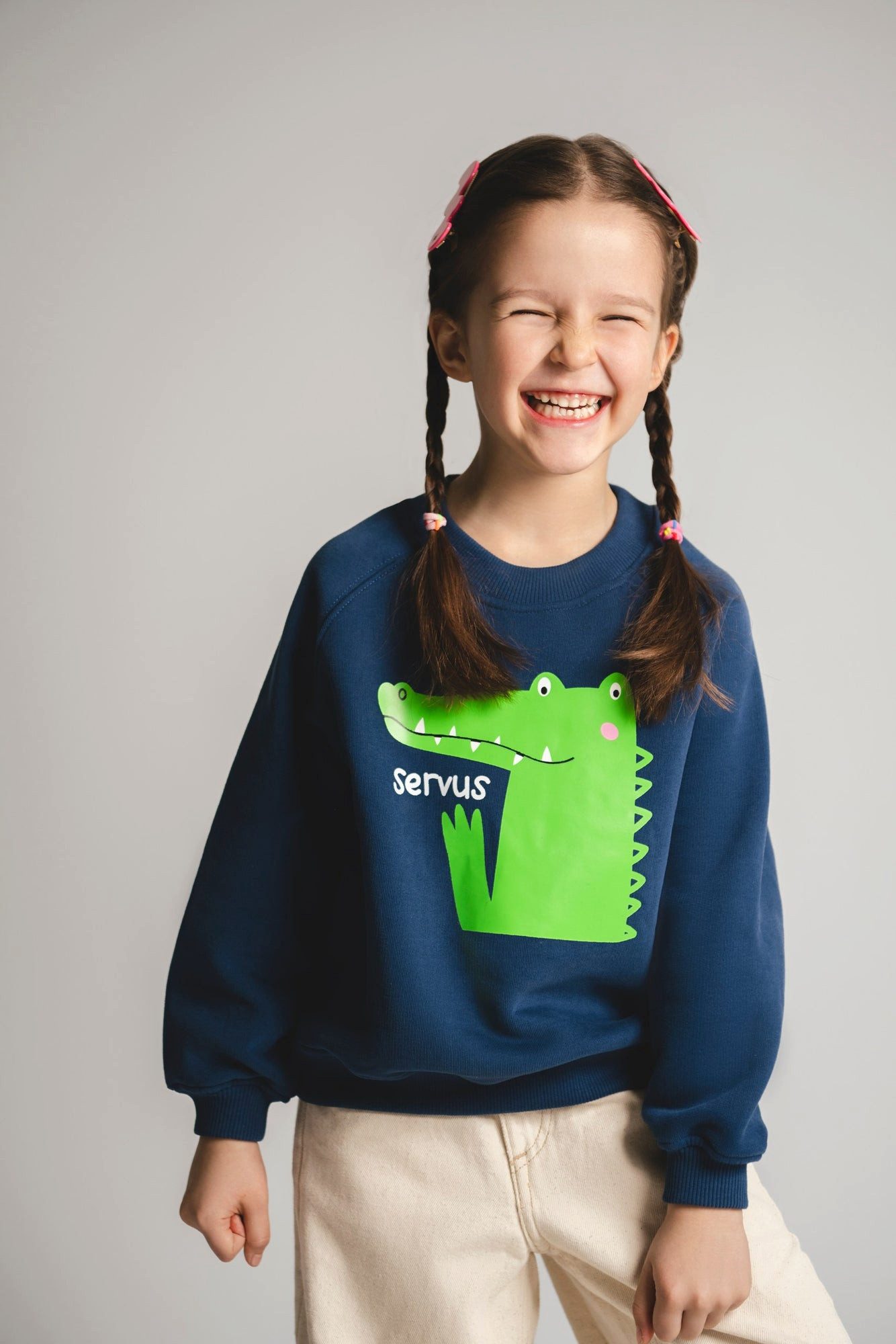 # SATURNDAY Sweatshirt Sweatshirt Krokodil 100% günstig online kaufen