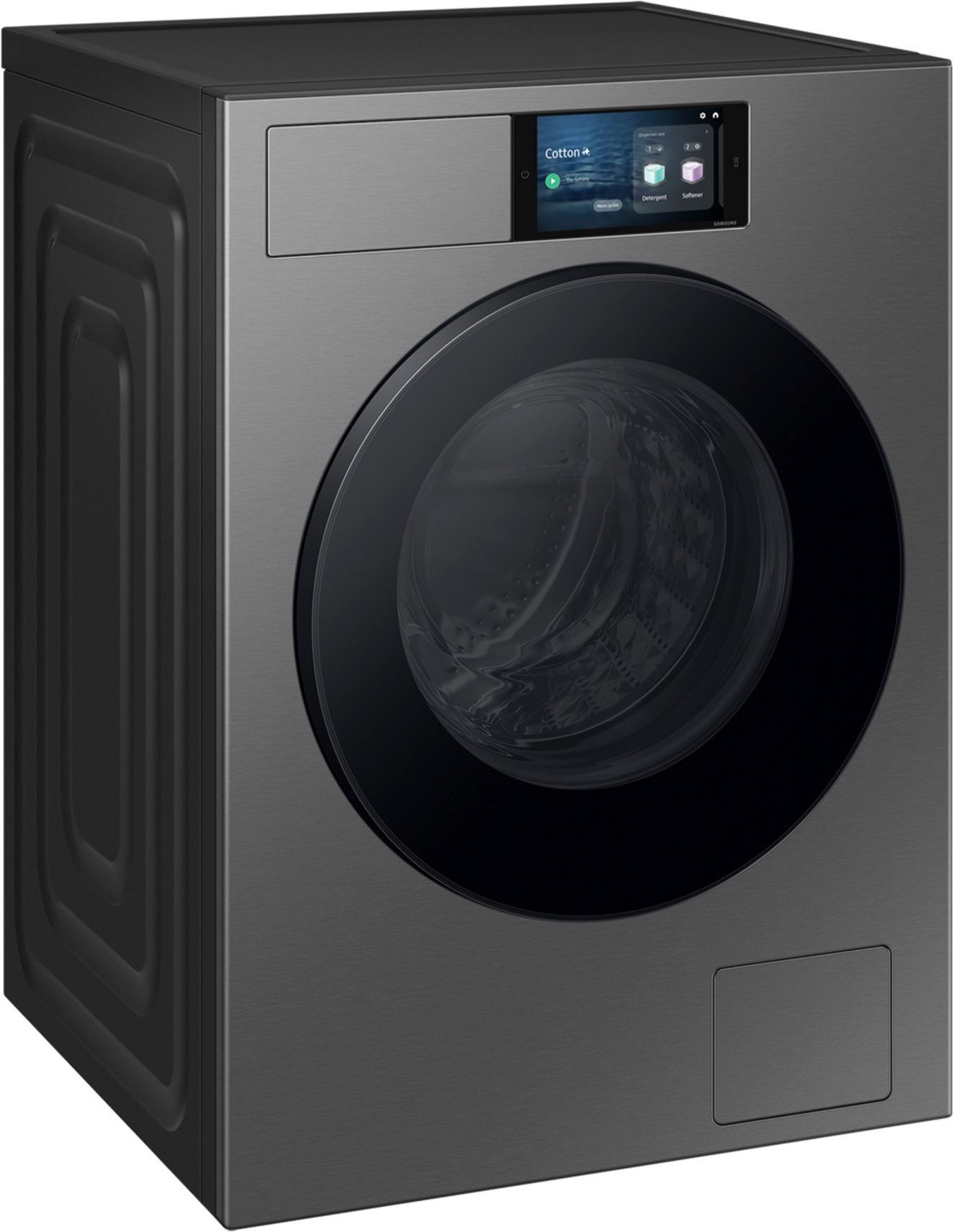 Samsung Waschmaschine WF90H09C4S, 9 kg, 1400 U/min, Großes 7" Touchdisplay So smart wie dein Phone