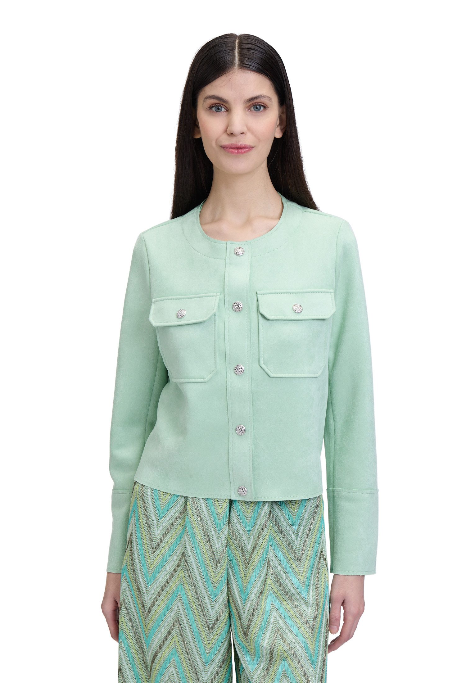 Jackenblazer Cartoon Casual-Jacke mit Taschen