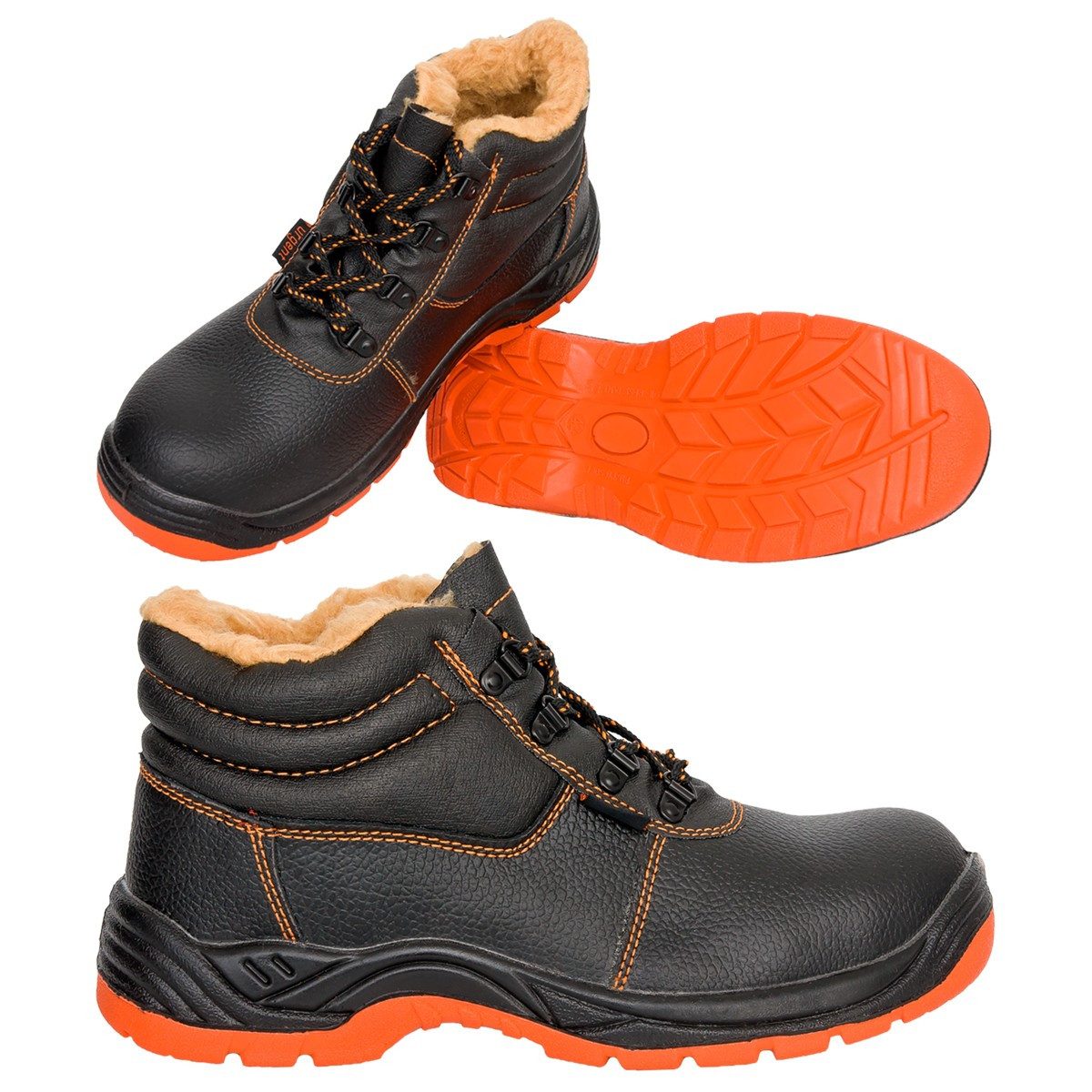 Urgent Arbeitsstiefel Захисне взуття Gefüttert Winterschuhe Stahlkappe SB Arbeitsschuh