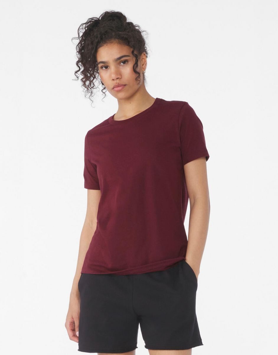 Bella + Canvas Rundhalsshirt Women´s Relaxed Jersey Short Sleeve Tee