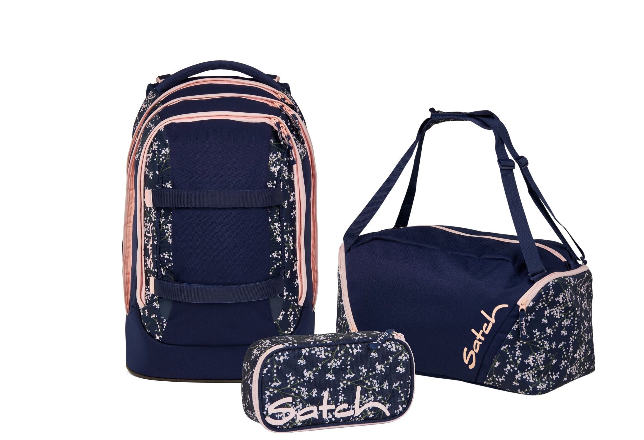 Satch Schulranzen Schulrucksack-Set PACK Bloomy Breeze günstig online kaufen