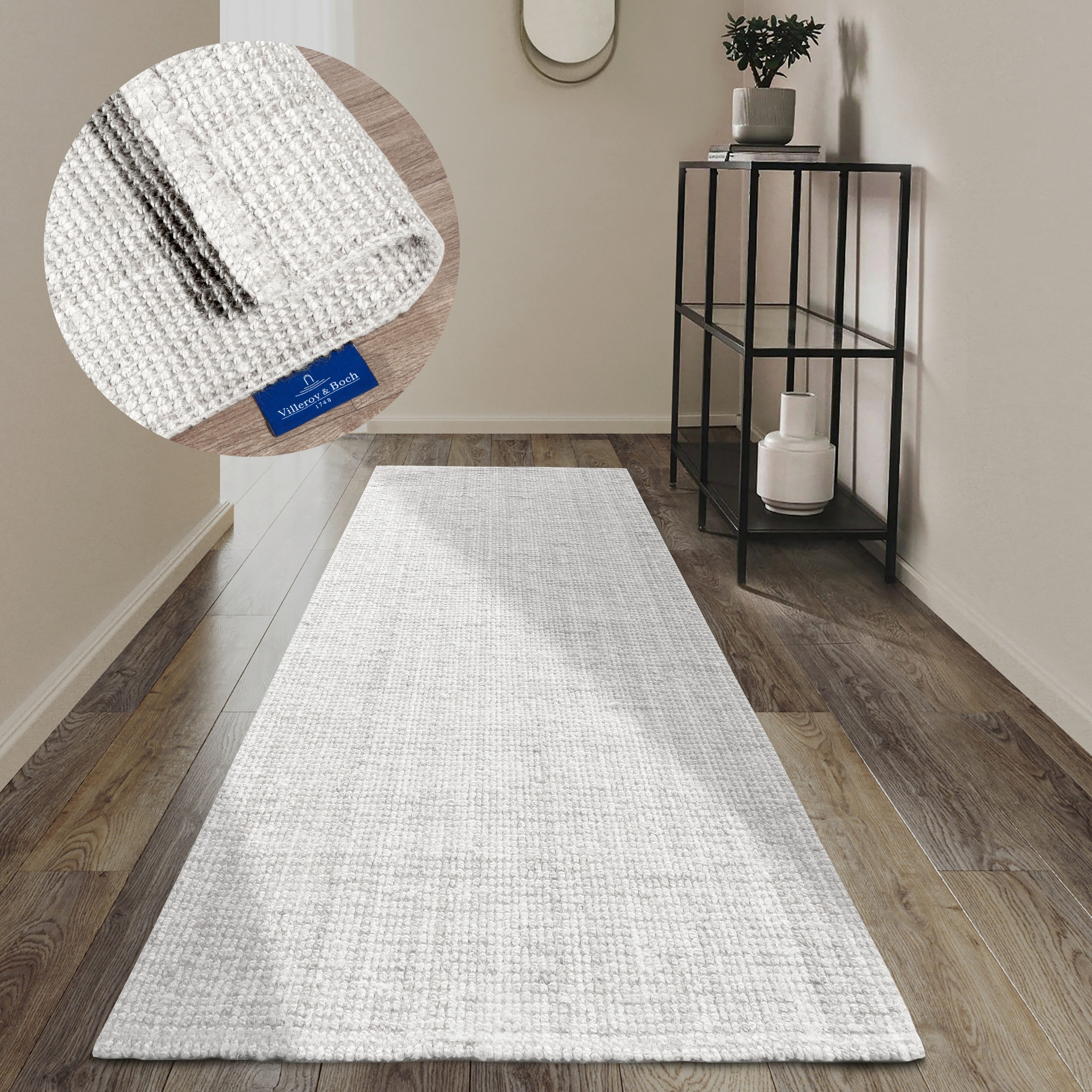 Villeroy & Boch Teppich Rosalie Juteteppich, rechteckig, Höhe: 10 mm, Läufer, 100% Jute, Natur, Wohnzimmer, Esszimmer, Schlafzimmer, GRS