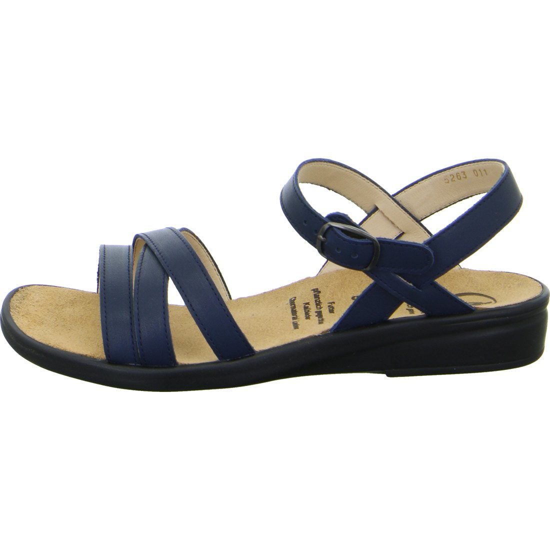 Ganter Ganter - Glattleder 048926 Sandalette Sonnica Sandalette Schuhe, blau