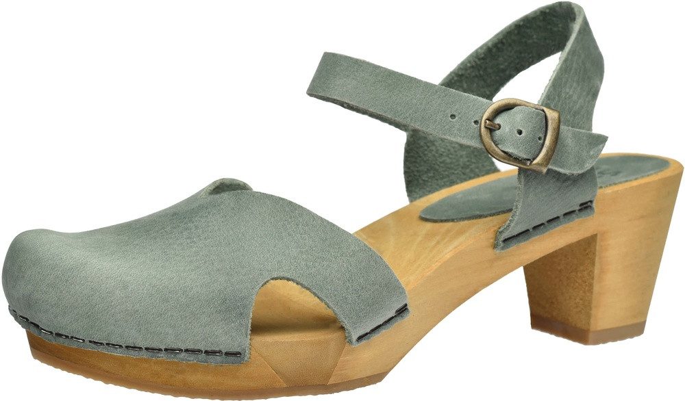 Sanita Wood-Matrix Square Flex Sandal Sandale
