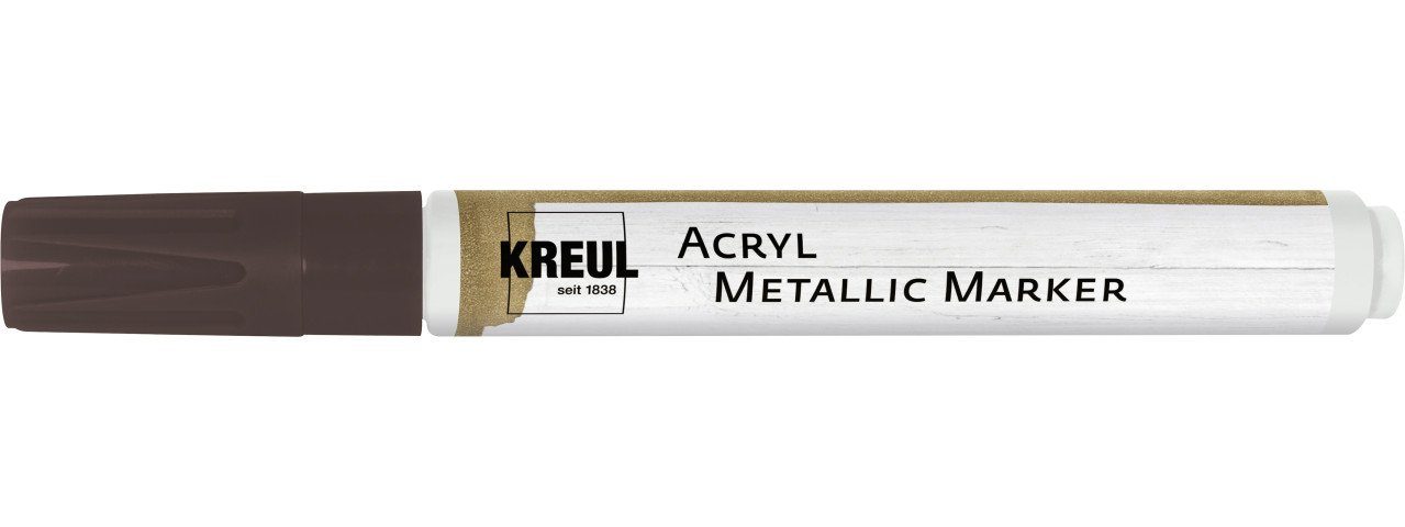 Kreul Acrylfarbe Kreul Acryl Metallic Marker Medium kupfer
