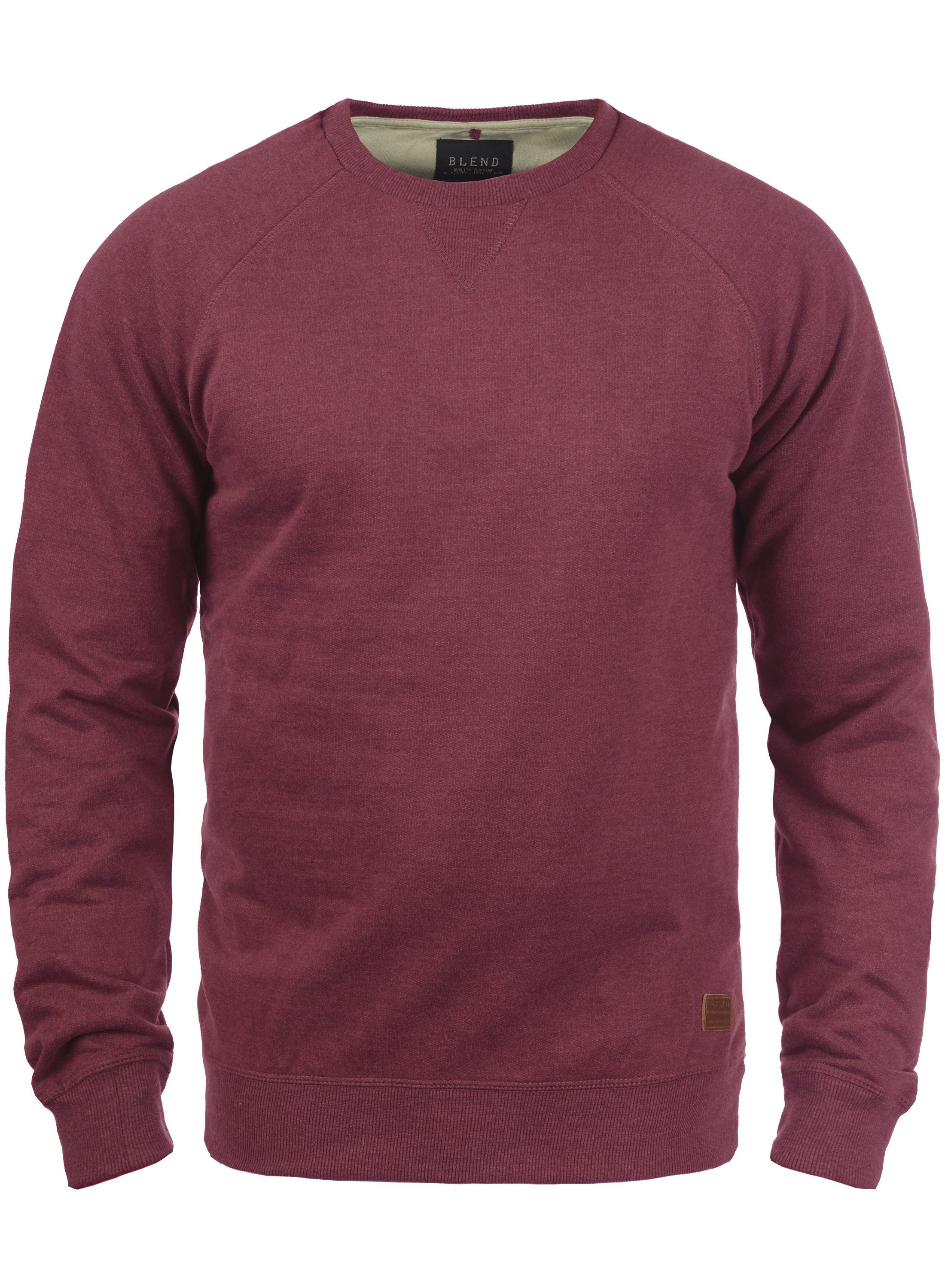 Blend Longpullover BHAlex Sweatpullover mit Raglanärmeln und elastischem Sa günstig online kaufen