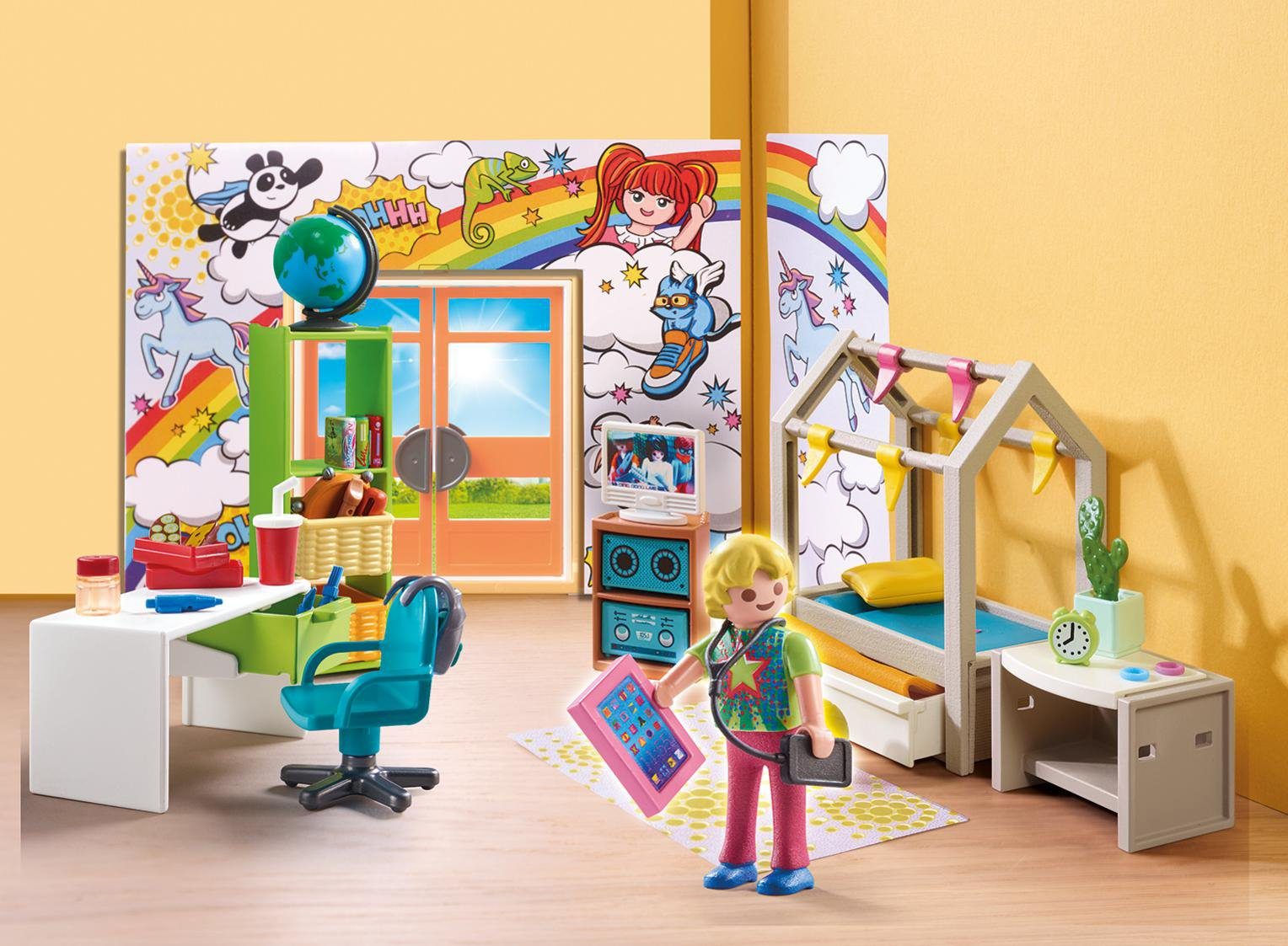 in Konstruktions-Spielset St), (70 (70988), Life, City Made Germany Playmobil® Jugendzimmer