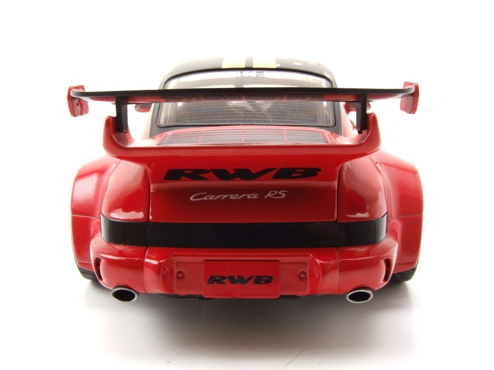 Solido Modellauto Porsche 964 RWB Bodykit 2021 rot, Maßstab 1:18
