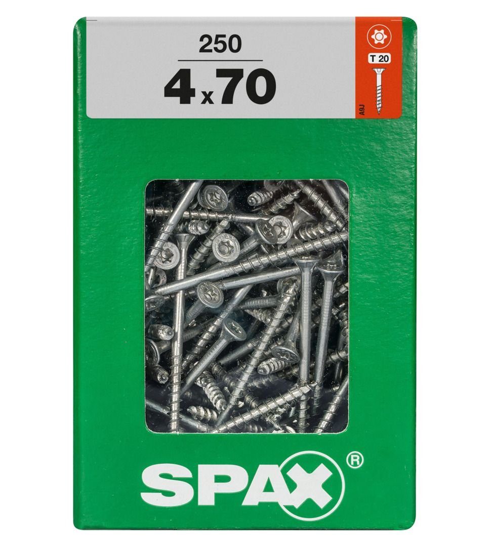 SPAX Holzbauschraube Spax Universalschrauben 4.0 x 70 mm TX 20 - 250