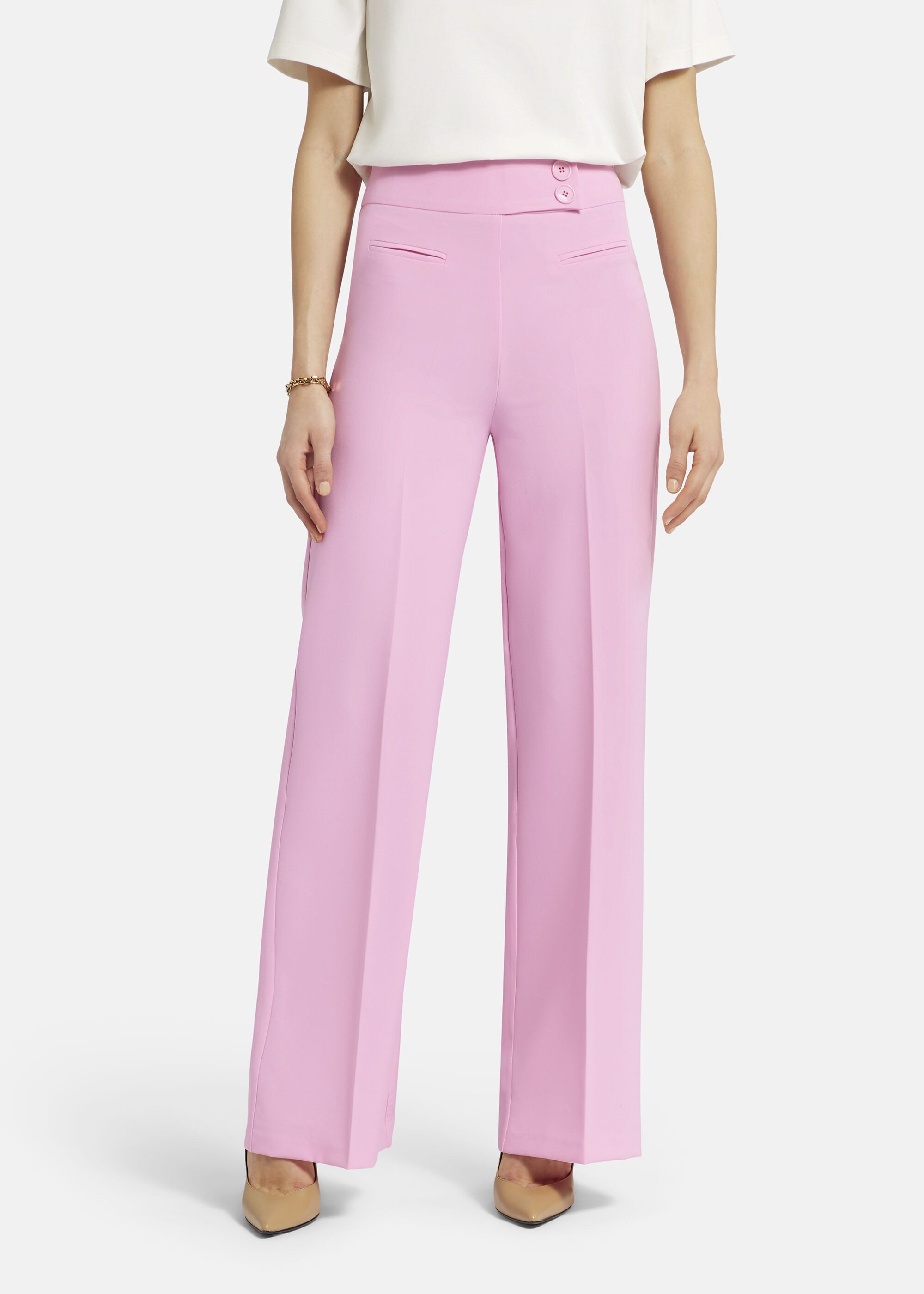 Nicowa Stoffhose COREANA im Marlene-Stil