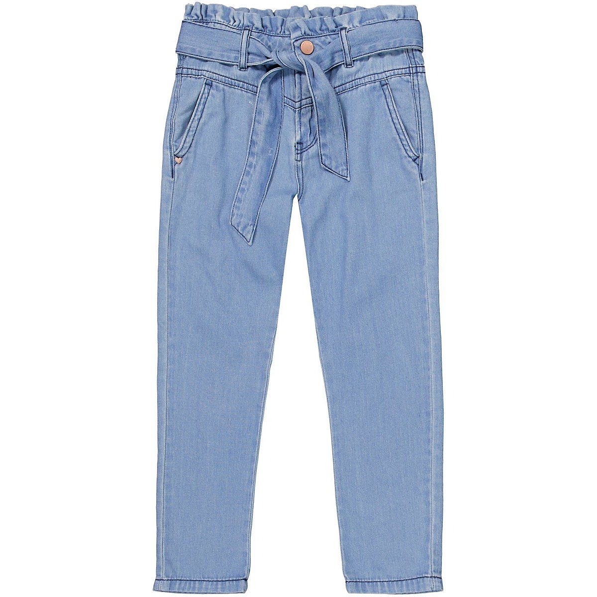 OTTO Mädchen Kleidung Hosen & Jeans Jeans Straight Jeans Regular-fit-Jeans »Jeanshose Skinny fit für Mädchen Bundweite« 