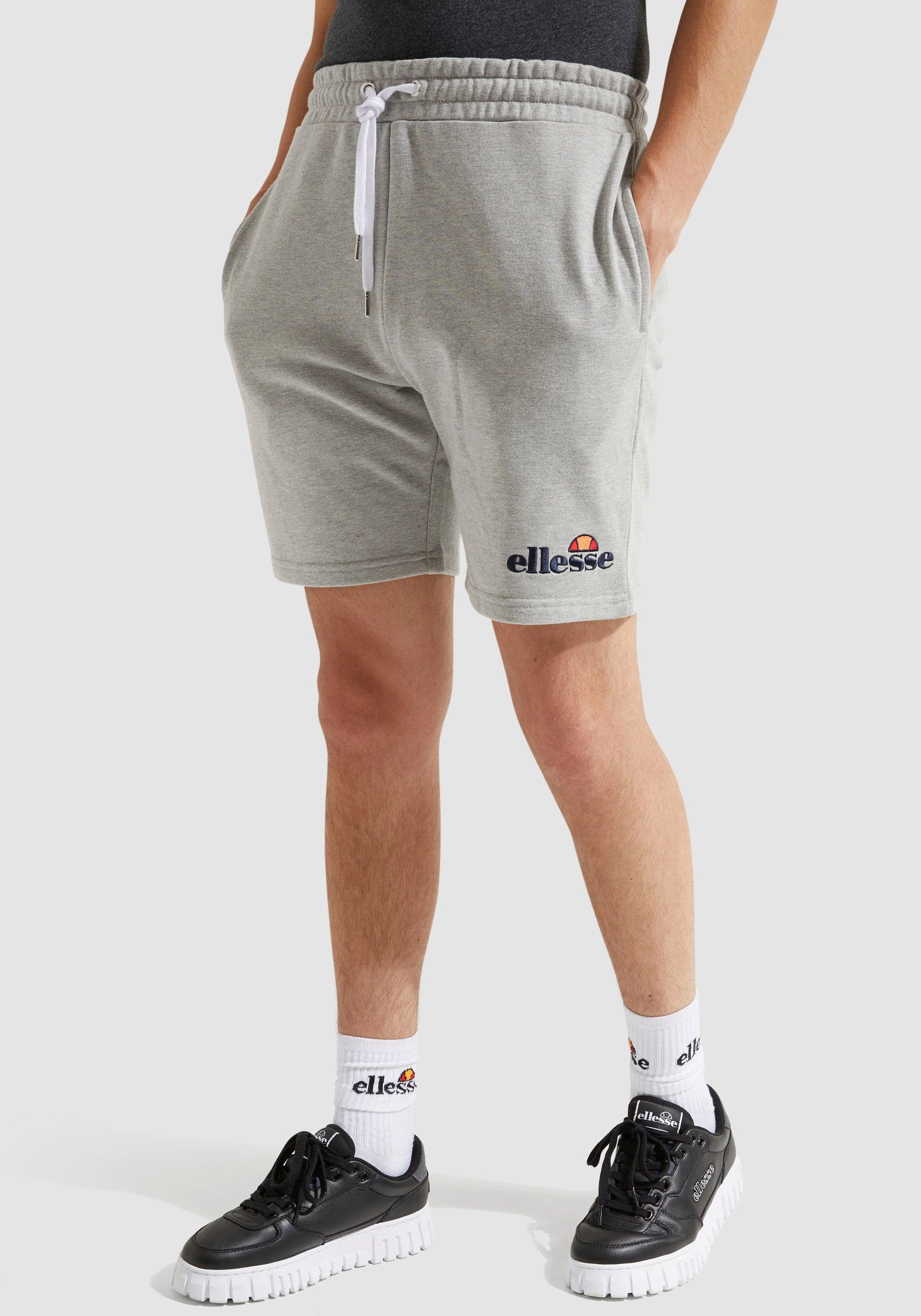 Ellesse SHORT Sweatshorts SILVAN Black FLEECE