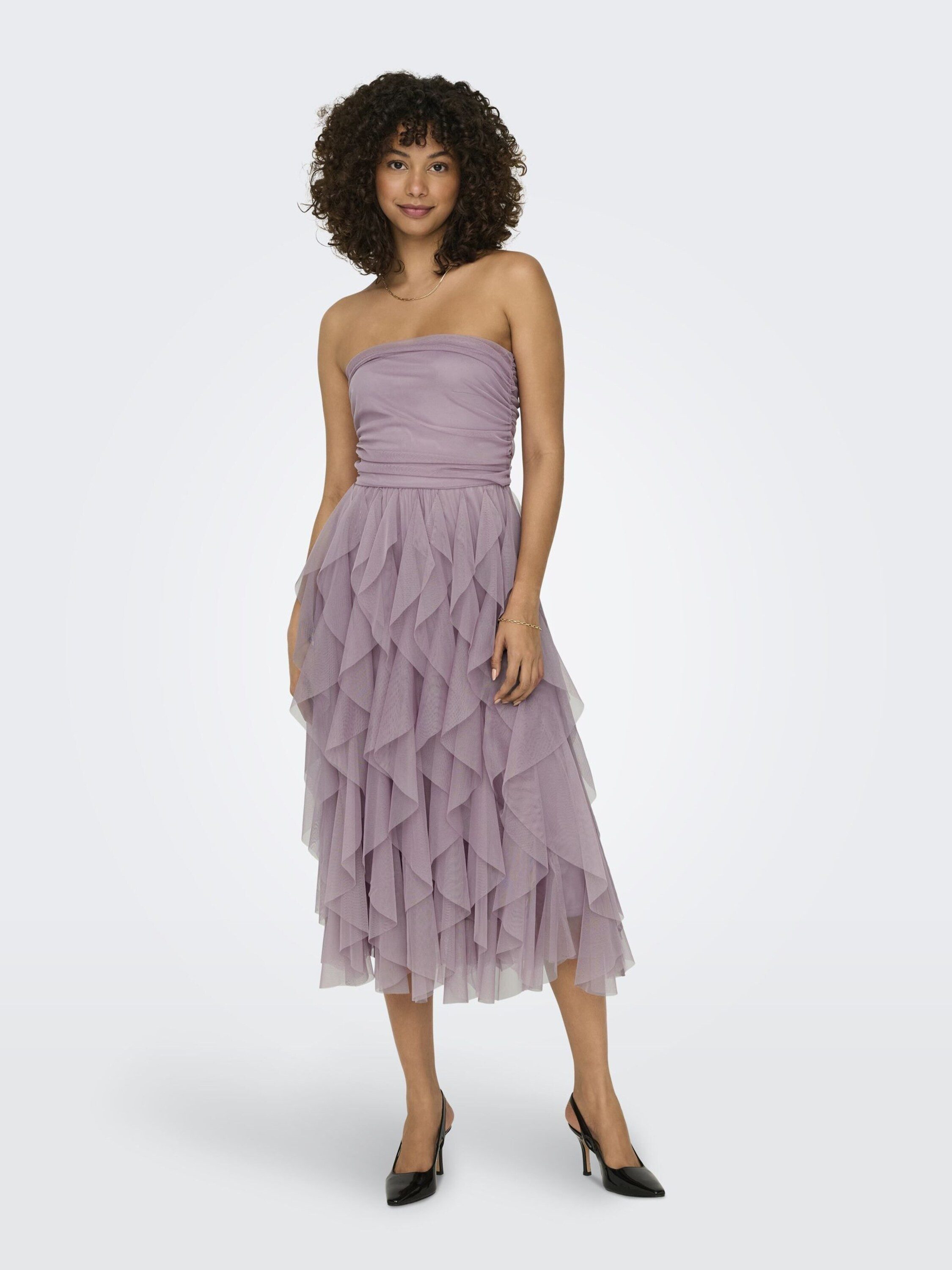 ONLY Cocktailkleid ONLSKY (1-tlg) Drapiert/gerafft