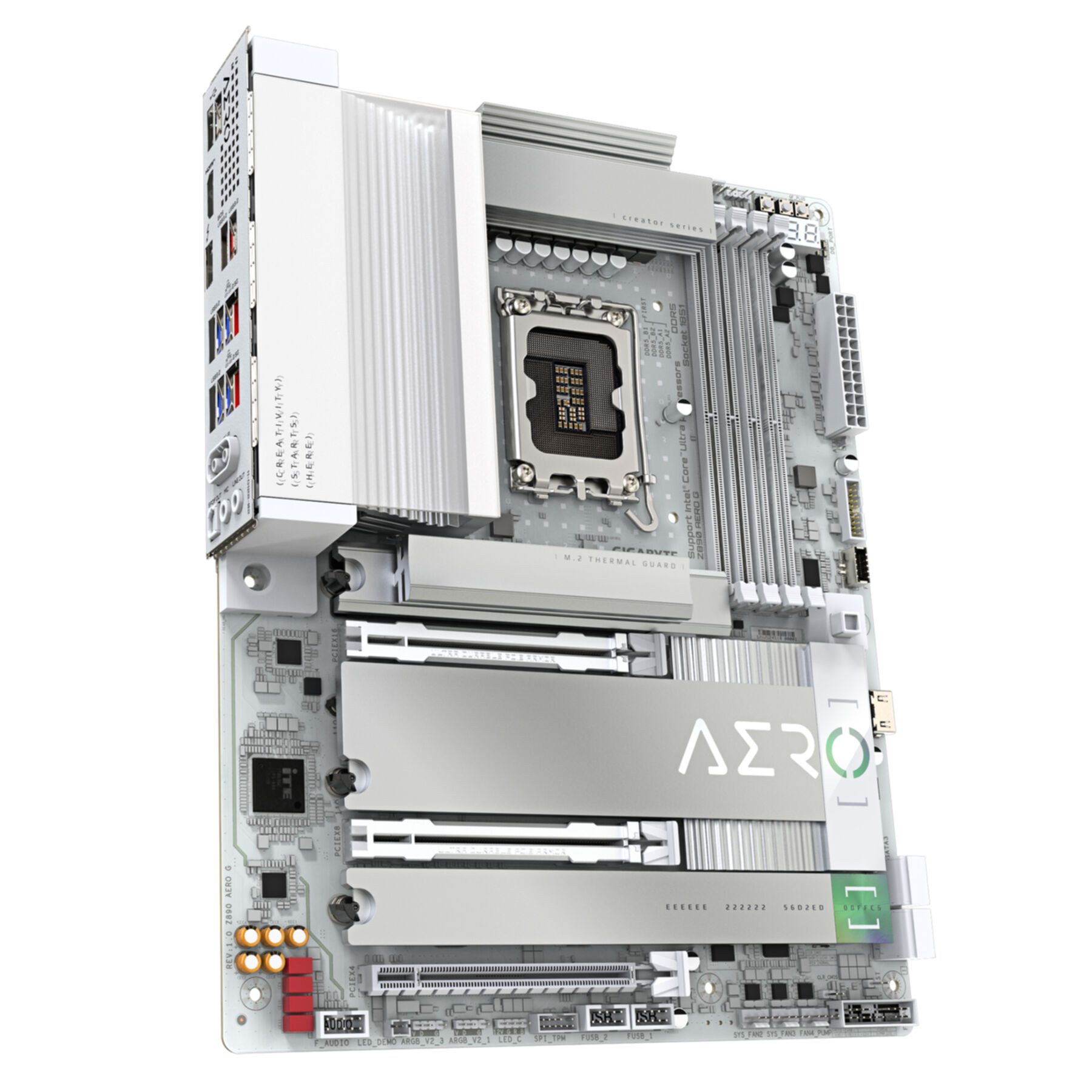 Gigabyte Z890 AERO G Mainboard - Unterstützt Intel Core Ultra Mainboard