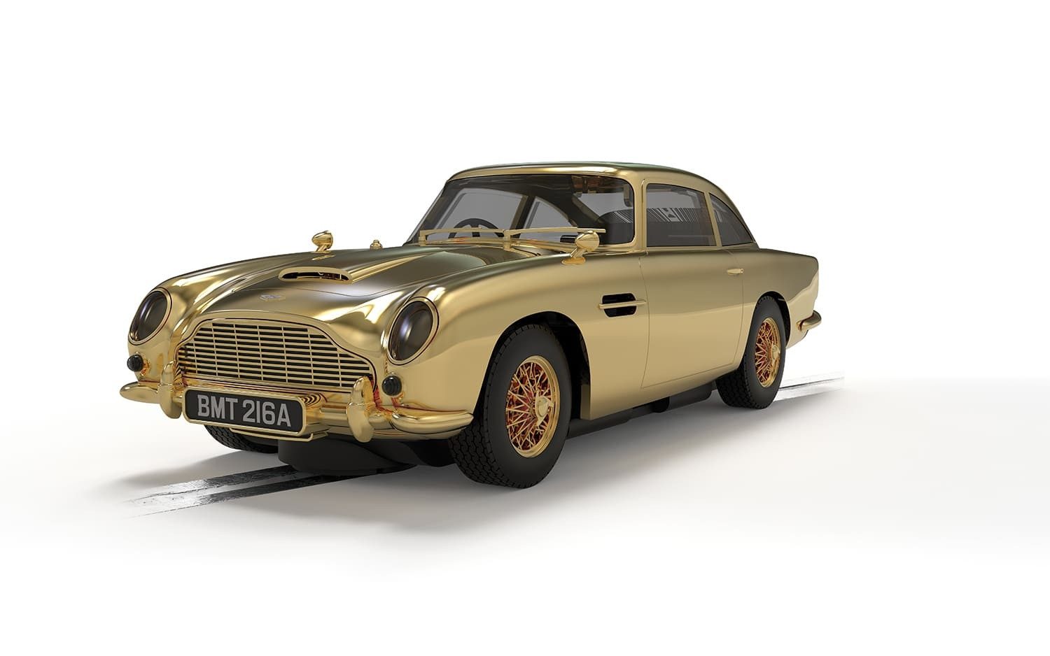 Scalextric Rennbahn-Auto Scalextric Aston Martin DB5 1:32 Goldfinger James Bond HD Slotcar - Re