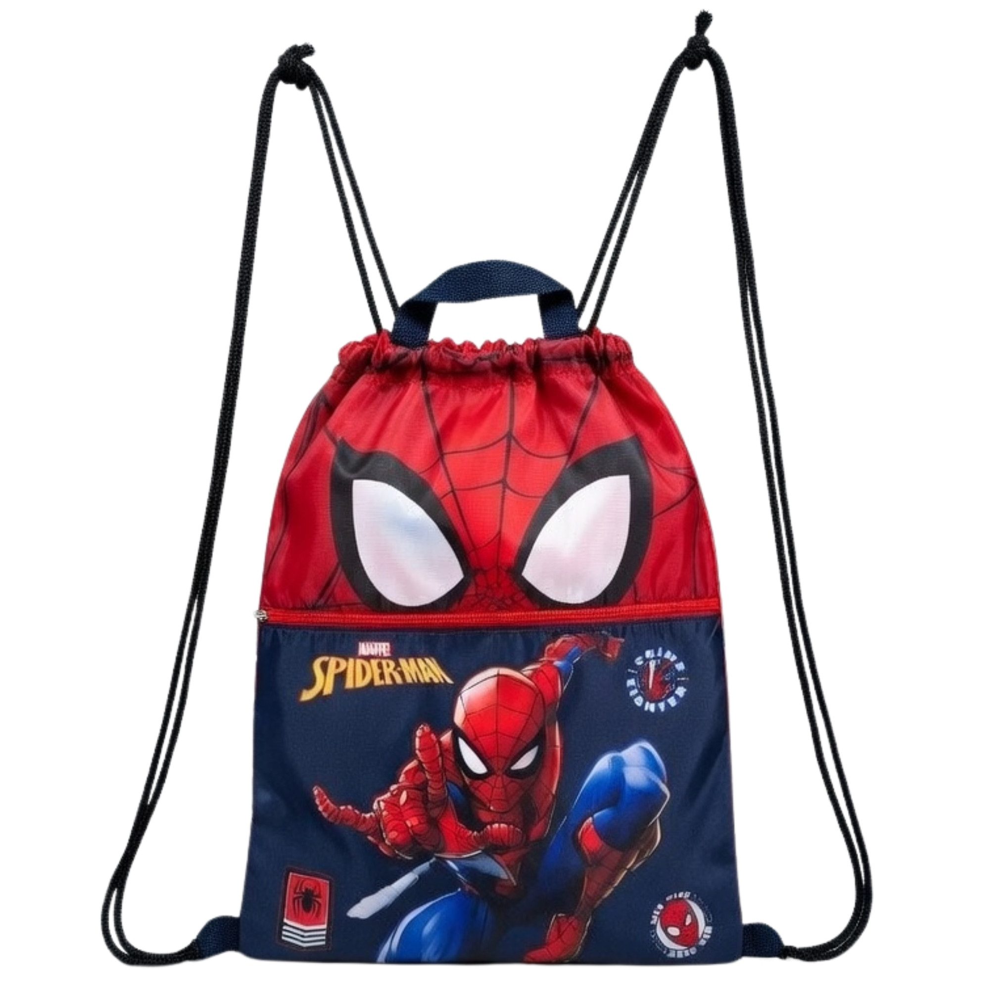 Spiderman Turnbeutel Spiderman Turnbeutel, Schwimmbeutel, zusätzliches Staufach