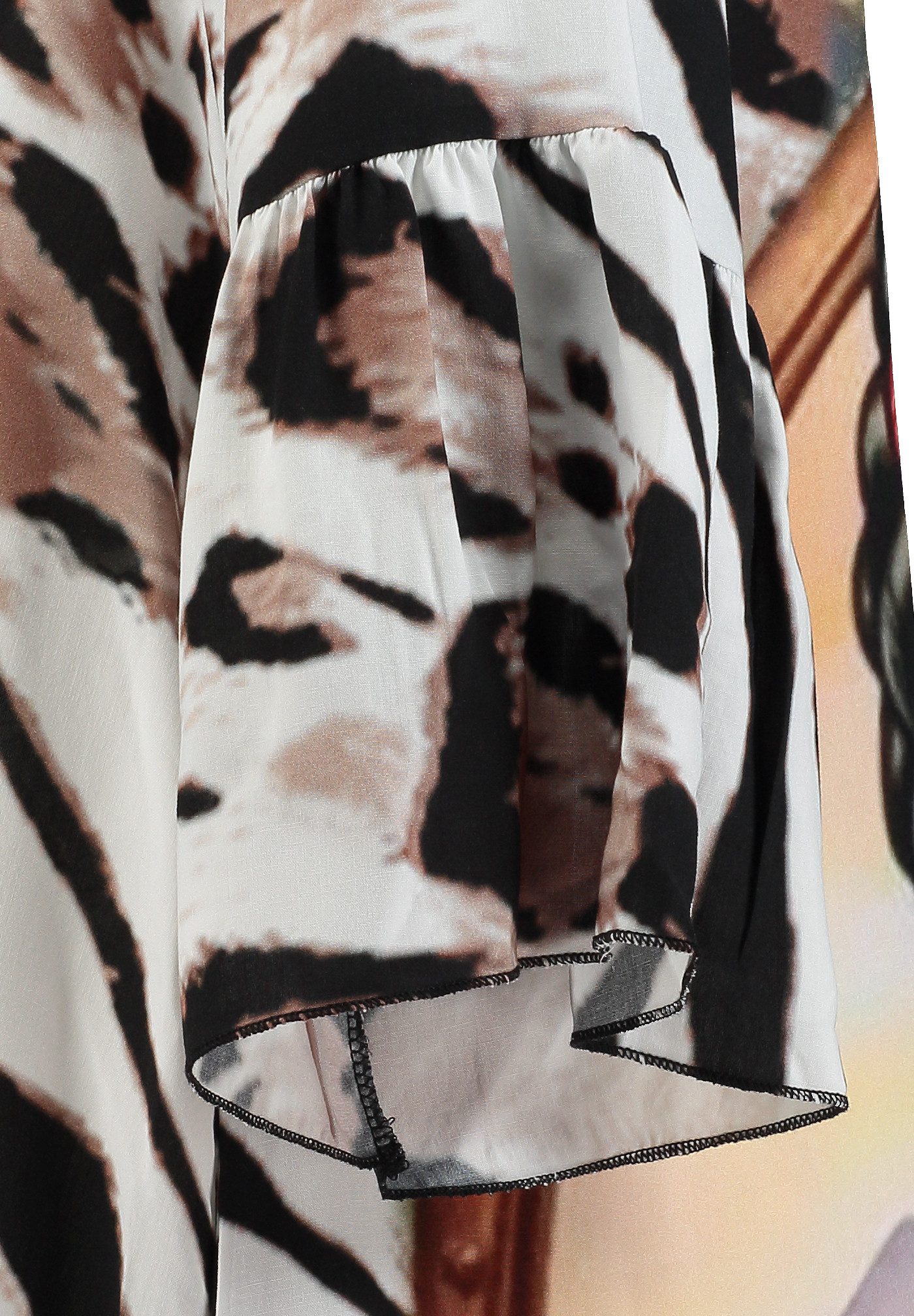 Key Largo Druckkleid WD MONOBROW v-neck (1-tlg)