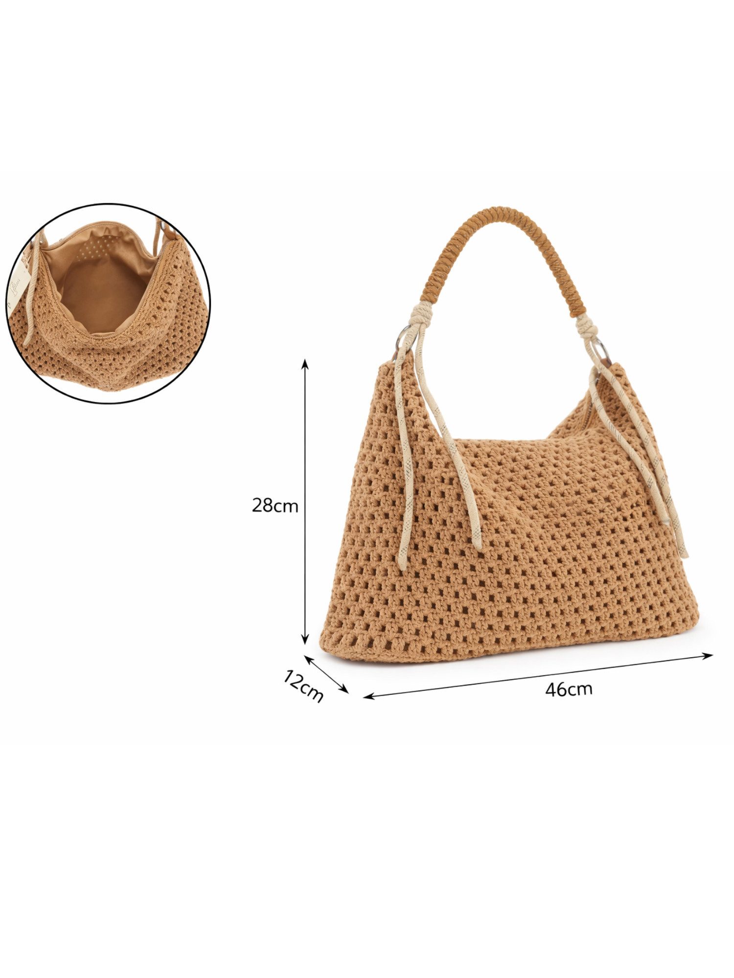 BRISE TASCHE Schultertasche Brise kleine Umhängetasche – kompakte Damen Tasche in Trendfarben (Einzelartikel, 1-teilig), leicht, kompakt,alltagstauglich
