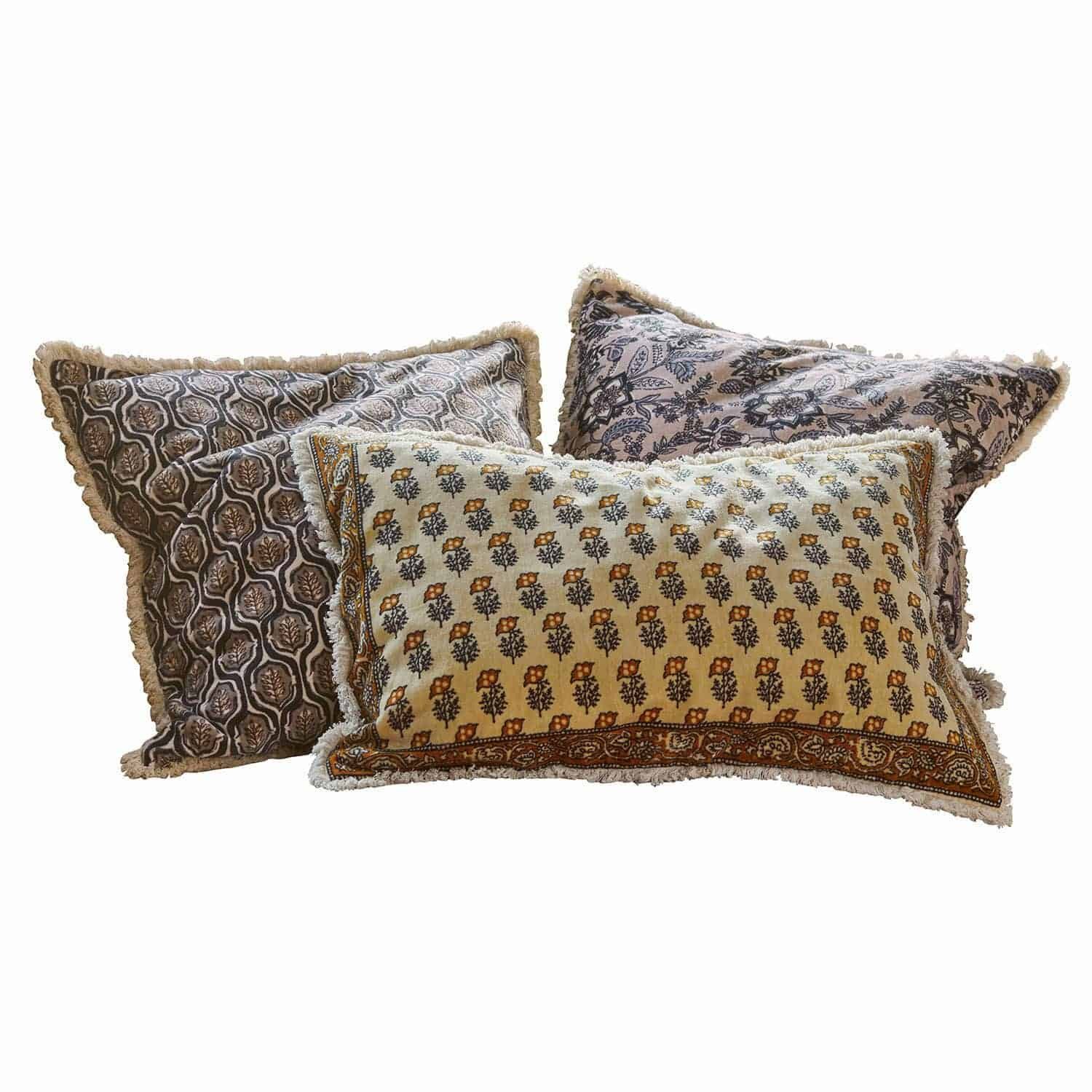Mirabeau Kissenhülle Kissenhülle 3er Set Zandora bunt