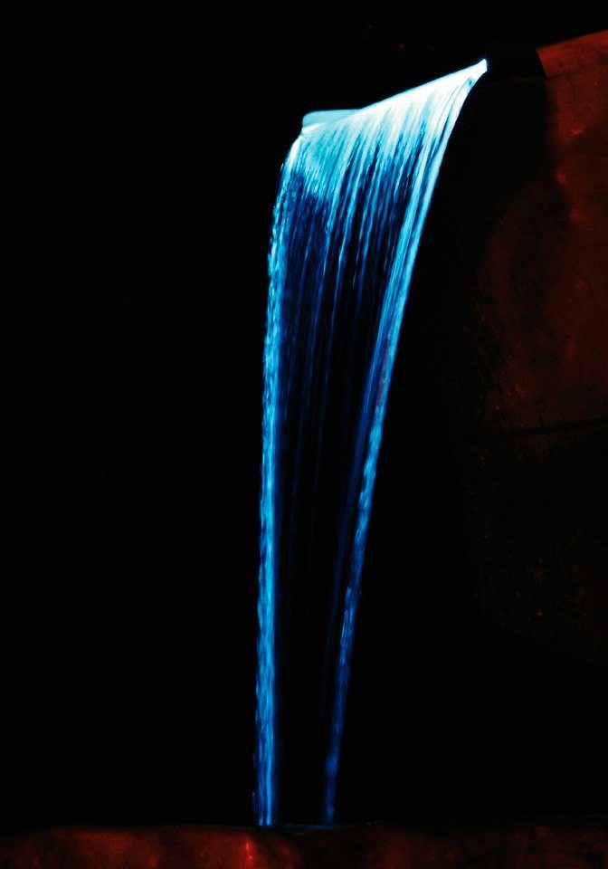Ubbink 90 LED, 90 cm Breite Wasserfall Niagara