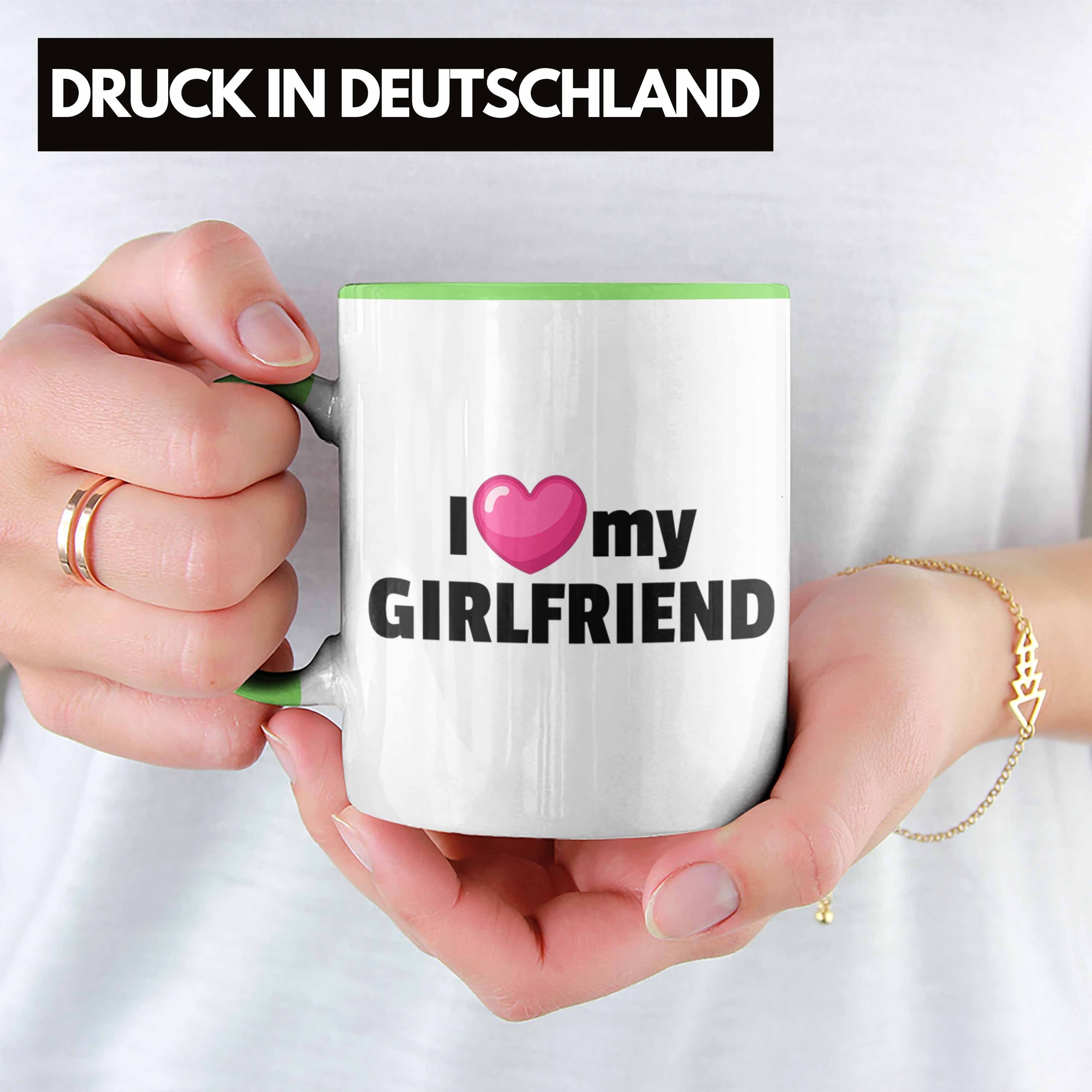 Grün Tasse Freundin Gesch Love Girlfriend Geschenk Trendation Valentinstag I Freund Tasse My