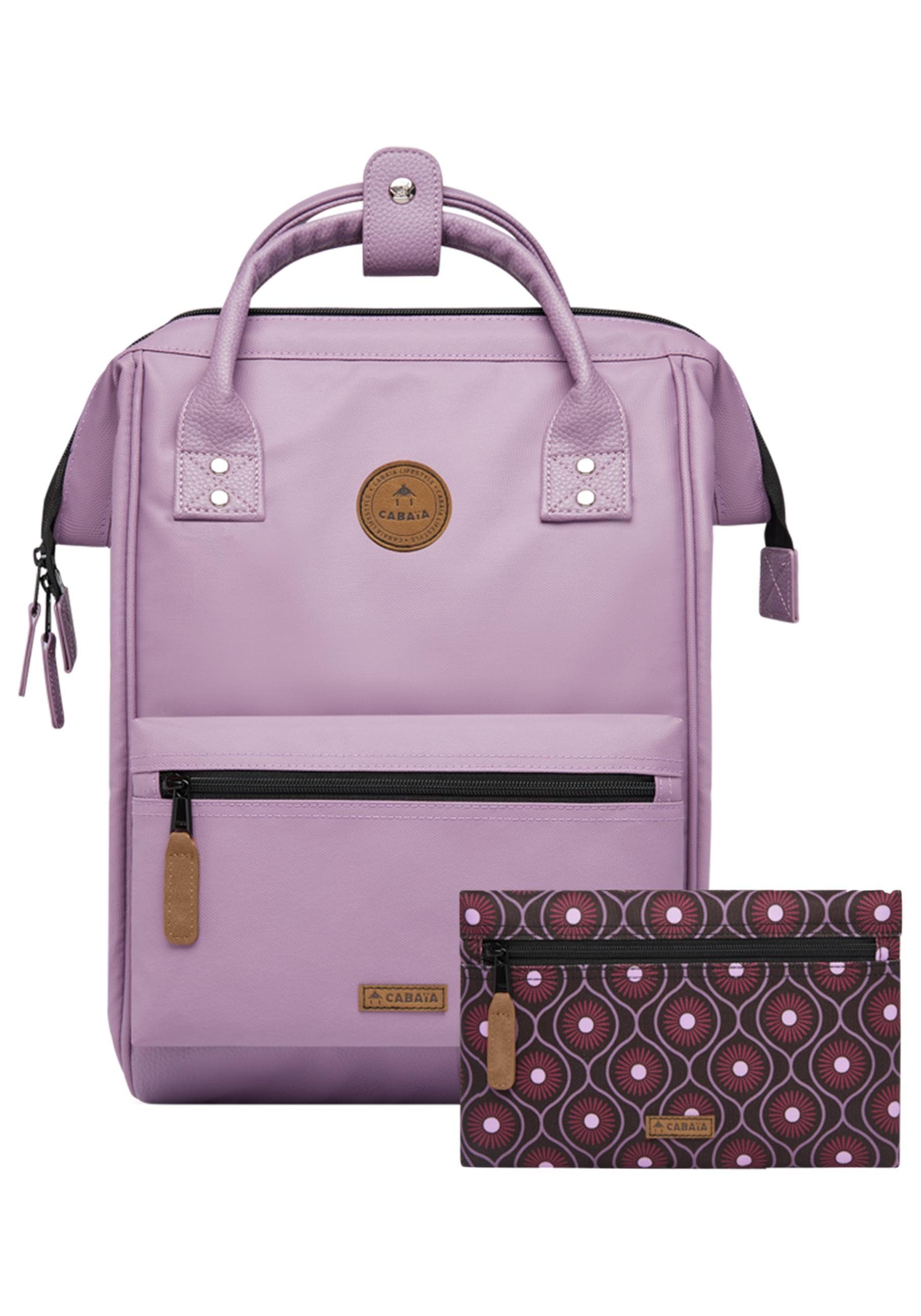 CABAIA Tagesrucksack Adventurer M Waterproof Recycled (3-tlg), wasserdichter Cityrucksack