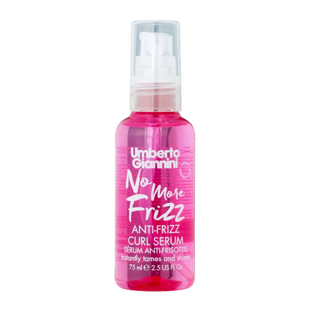 Umberto Giannini Haarpflege-Set, No More Frizz, Haarserum, Anti-Frizz & Shine