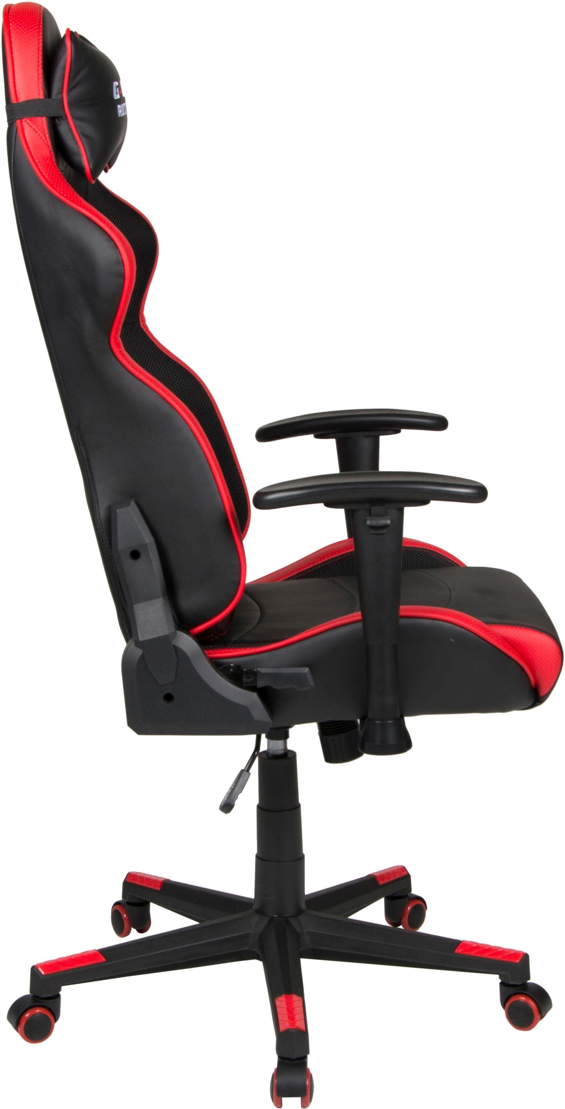 Duo Collection Gaming-Stuhl G-10 schwarz/rot schwarz/rot Game-Rocker 